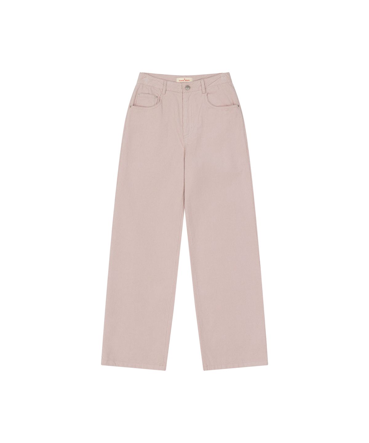 반원 아틀리에(VANONE ATELIER) P3336 그레인 코듀로이 팬츠_Pale pink