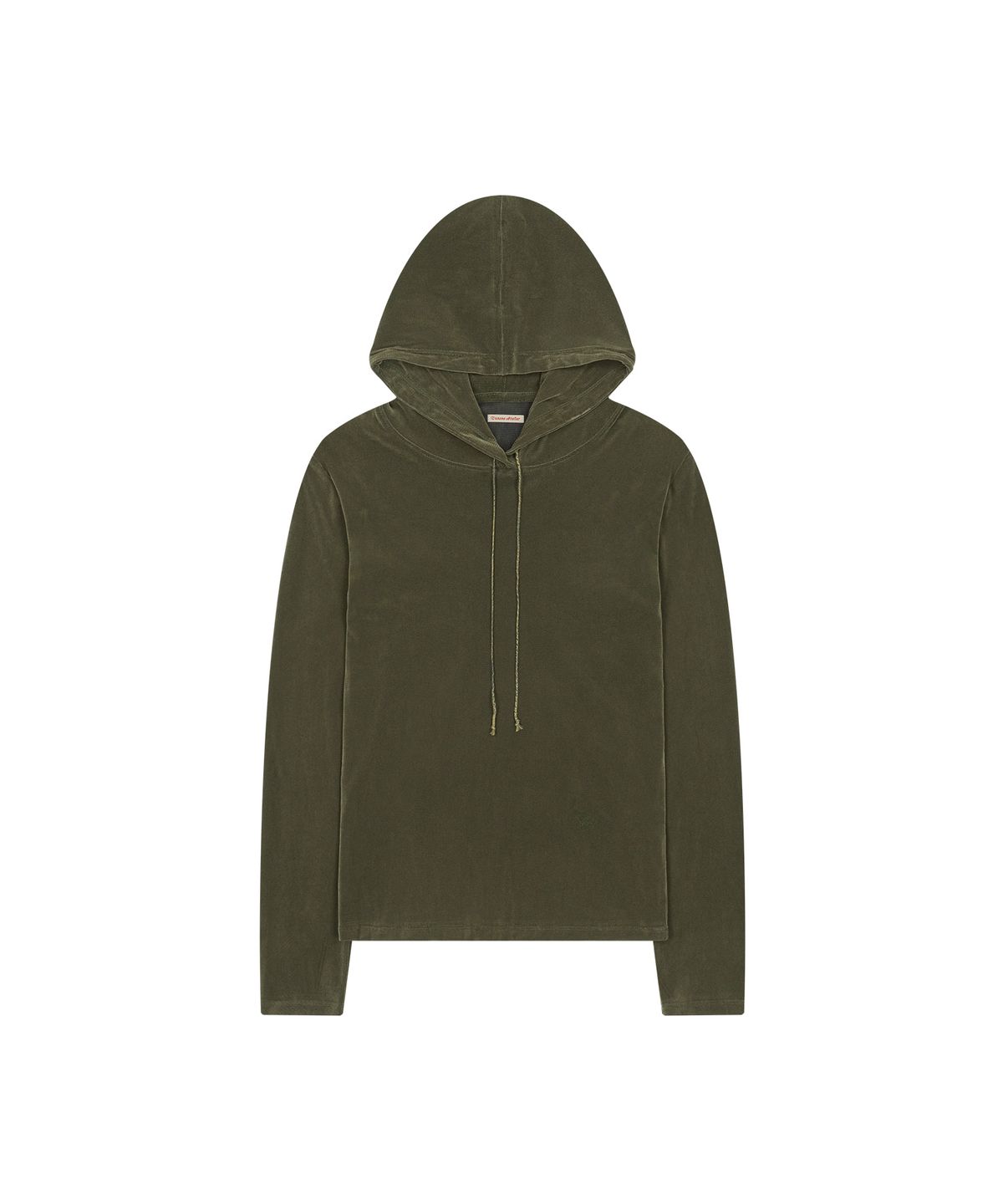 반원 아틀리에(VANONE ATELIER) A3629 벨루어 후디_Olive