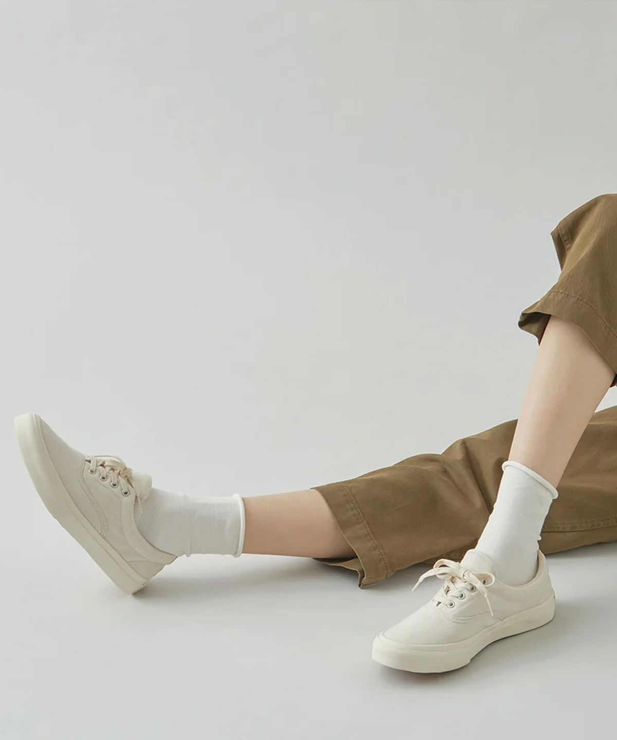 삭스타즈(SOCKSTAZ) STB017 우먼 Rolltop Socks 양말 (10 Colors)