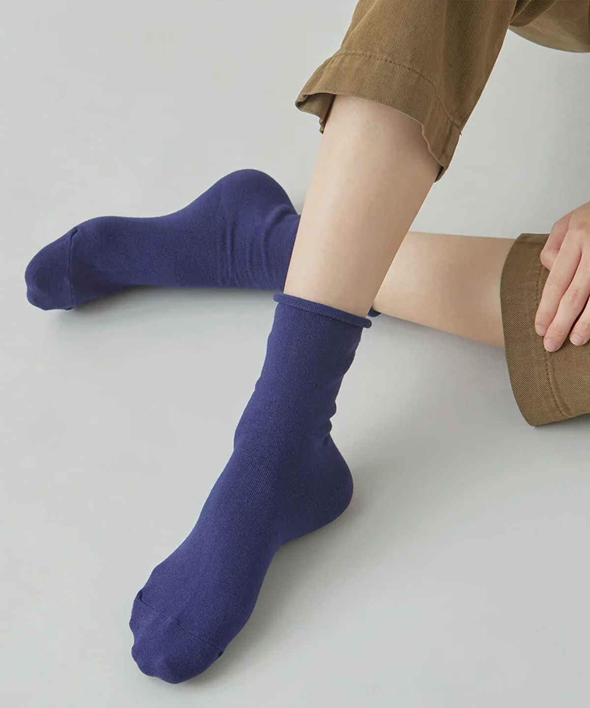 삭스타즈(SOCKSTAZ) STB017 우먼 Rolltop Socks 양말 (10 Colors)
