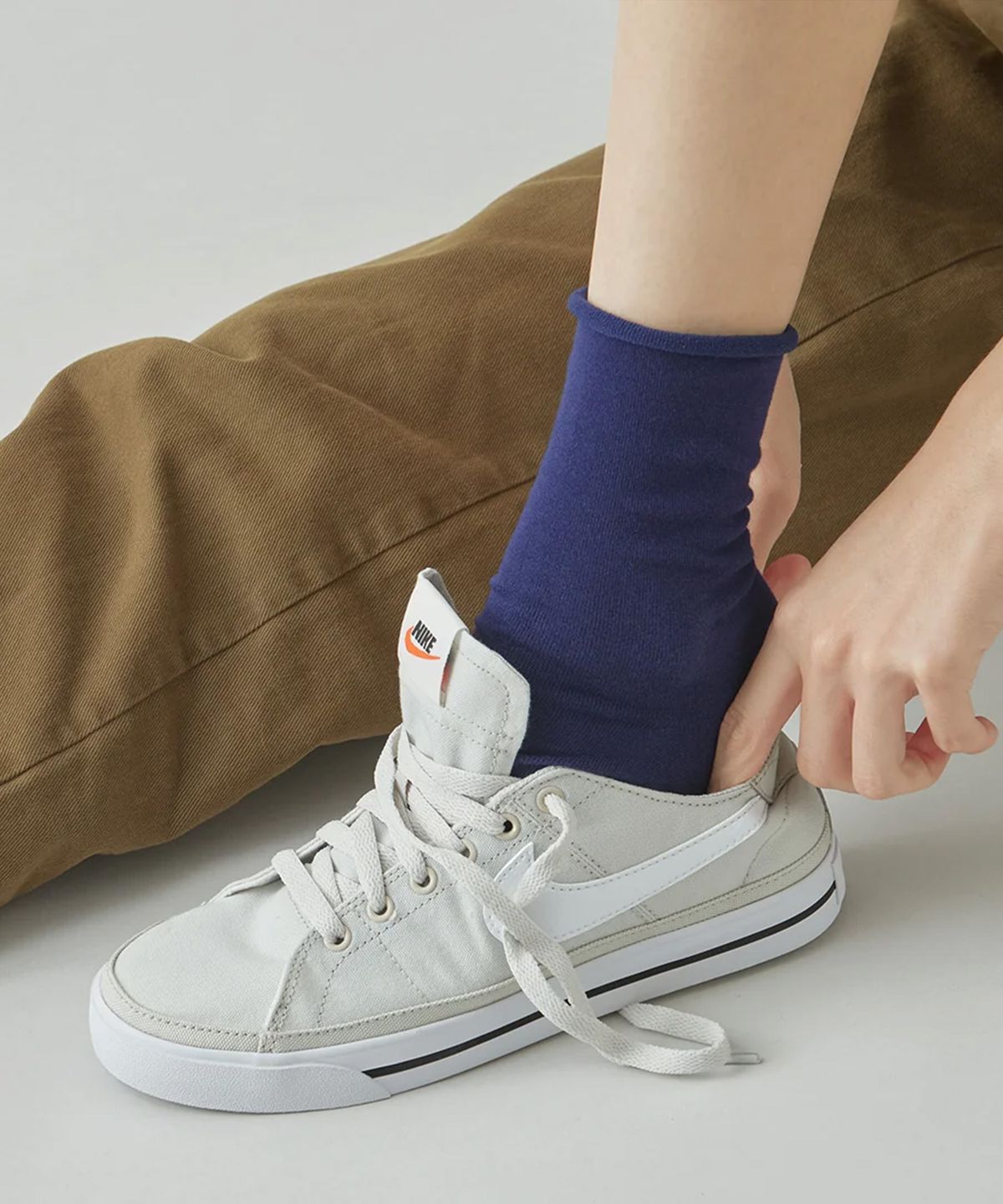 삭스타즈(SOCKSTAZ) STB017 우먼 Rolltop Socks 양말 (10 Colors)