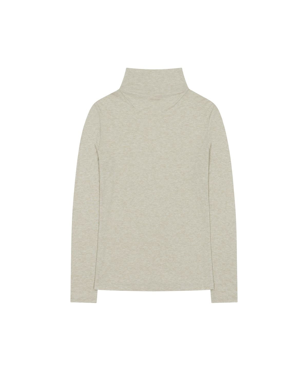 반원 아틀리에(VANONE ATELIER) A3631 리파인 하프넥 탑_Oatmeal