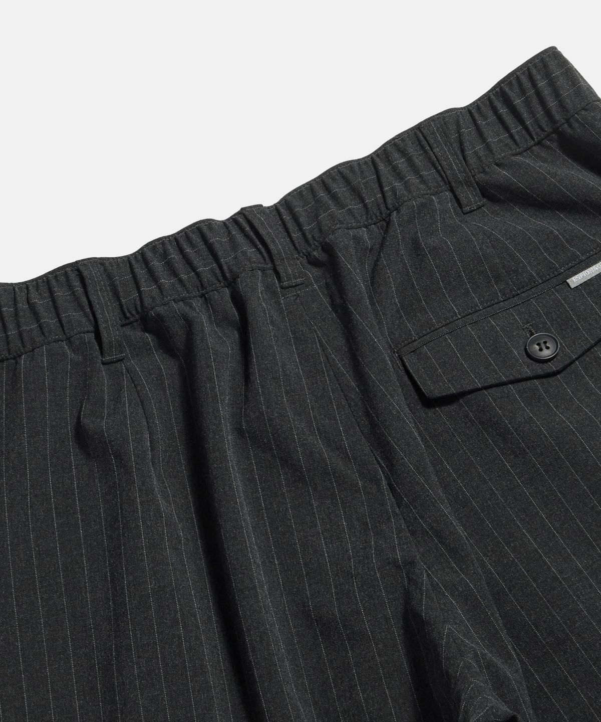 에스피오나지(ESPIONAGE) Stripe Easy Slacks Pants Charcoal