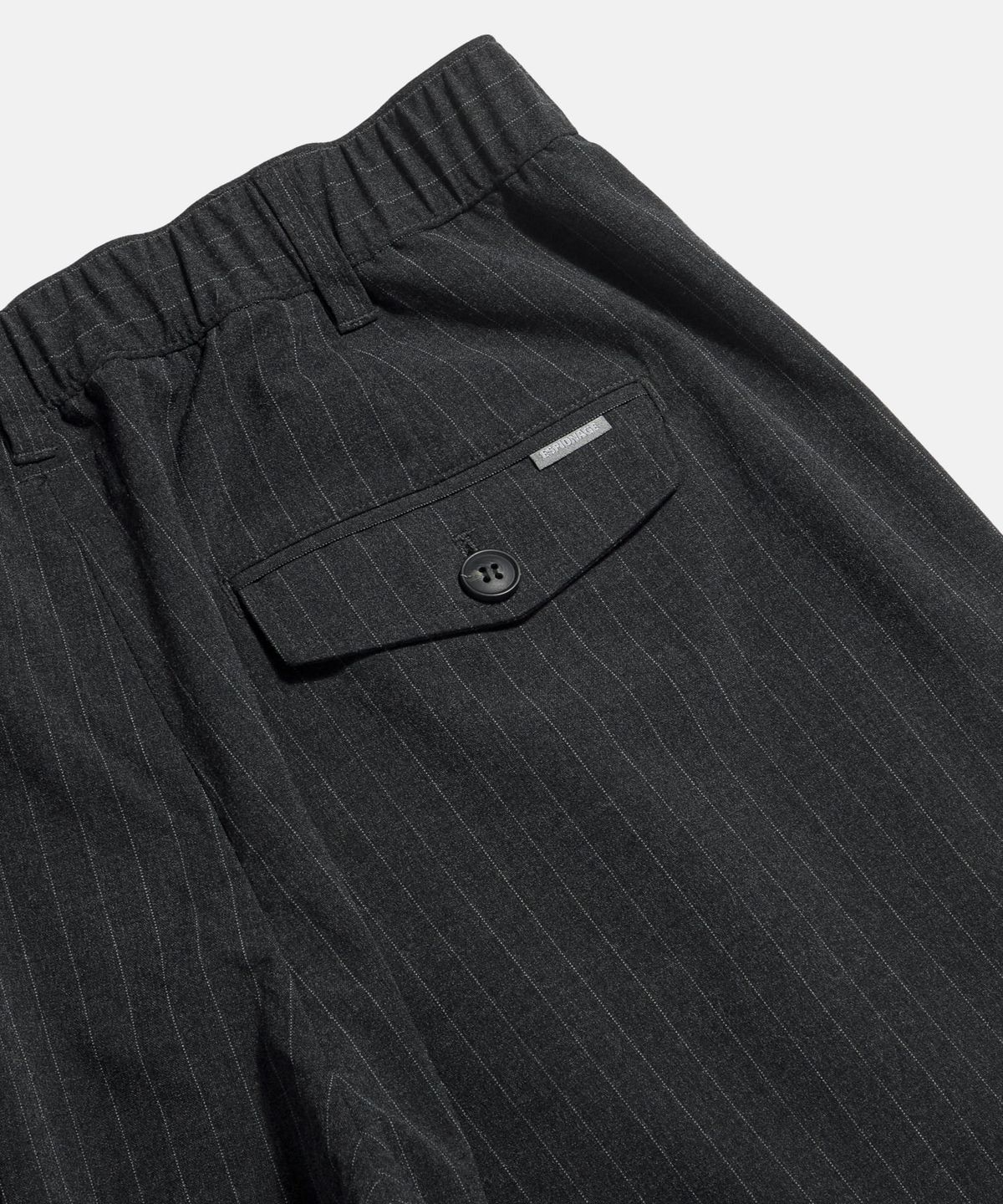 에스피오나지(ESPIONAGE) Stripe Easy Slacks Pants Charcoal