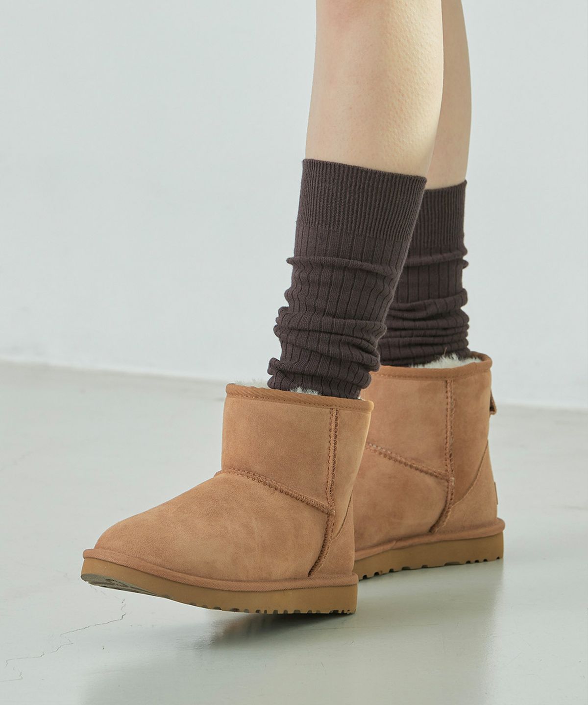 삭스타즈(SOCKSTAZ) STB019 우먼 코튼 립 오버니삭스 (4 Colors)