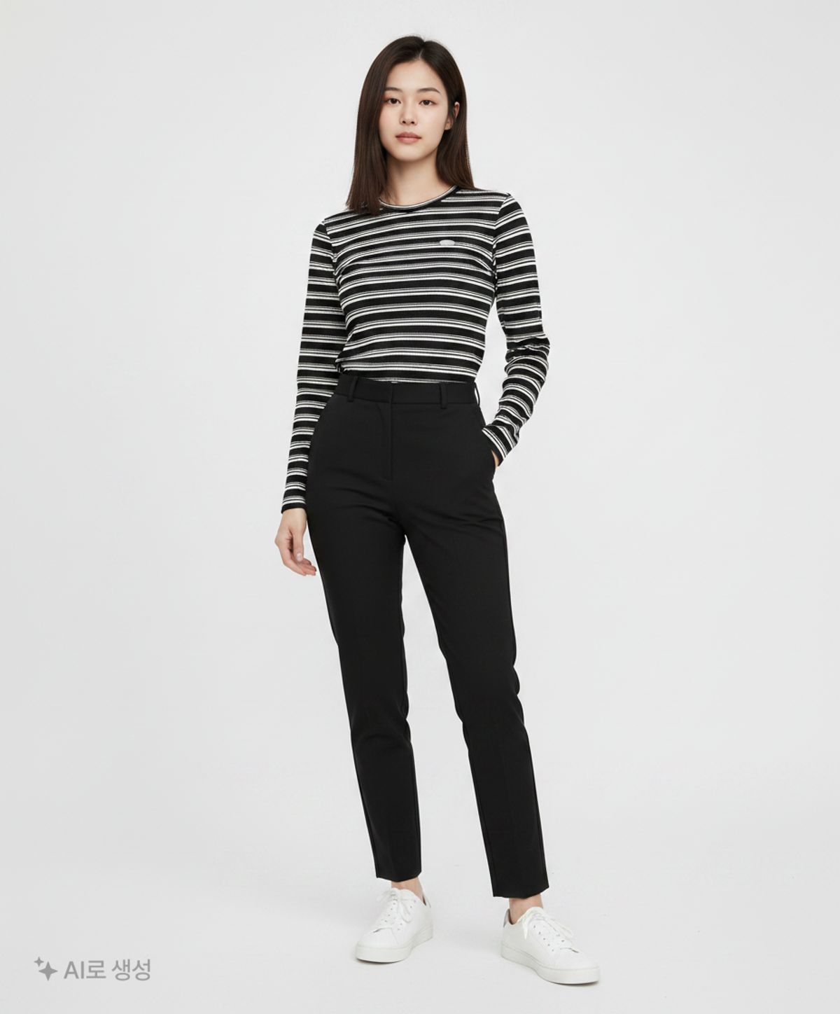스파오(SPAO) 긴소매 티셔츠 S