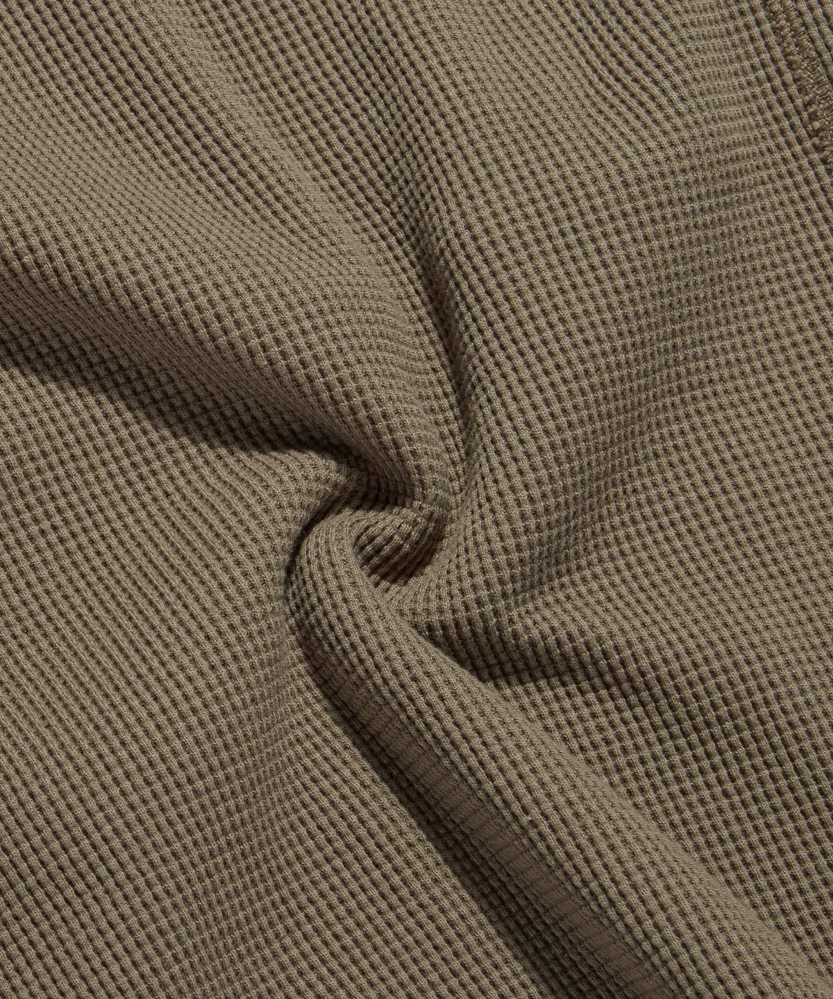 에스피오나지(ESPIONAGE) Utility Waffle Hoodie Taupe