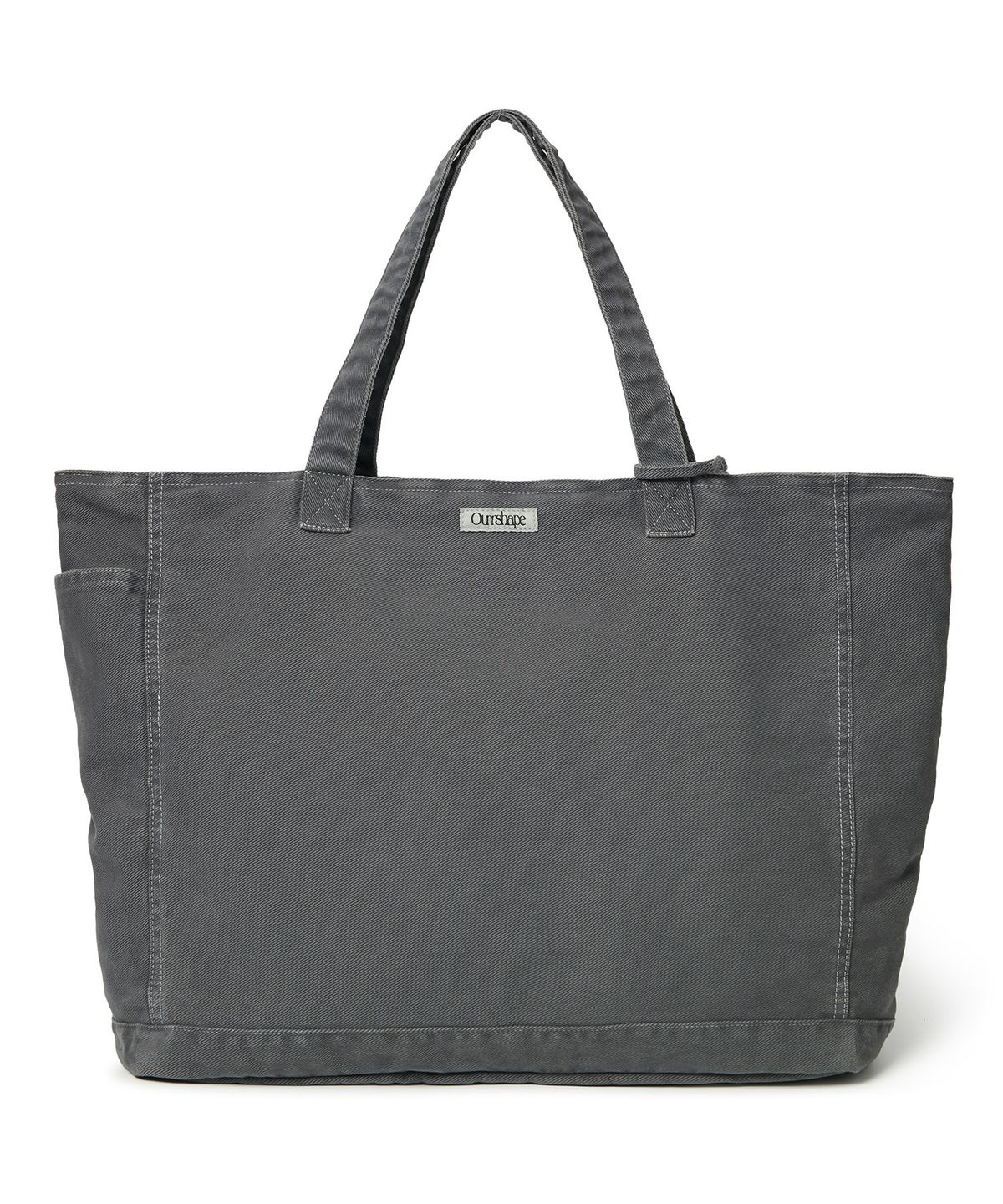 아워쉐입(OURRSHAPE) Everything Big Tote Bag - Washed Charcoal