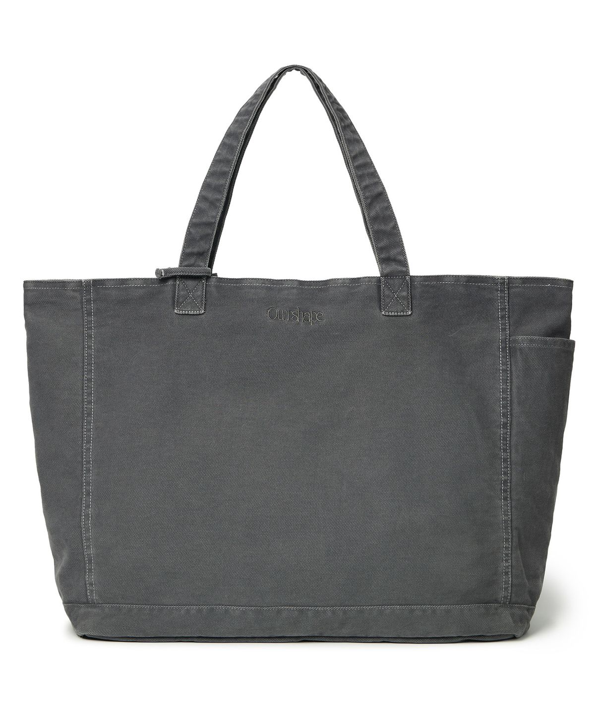 아워쉐입(OURRSHAPE) Everything Big Tote Bag - Washed Charcoal
