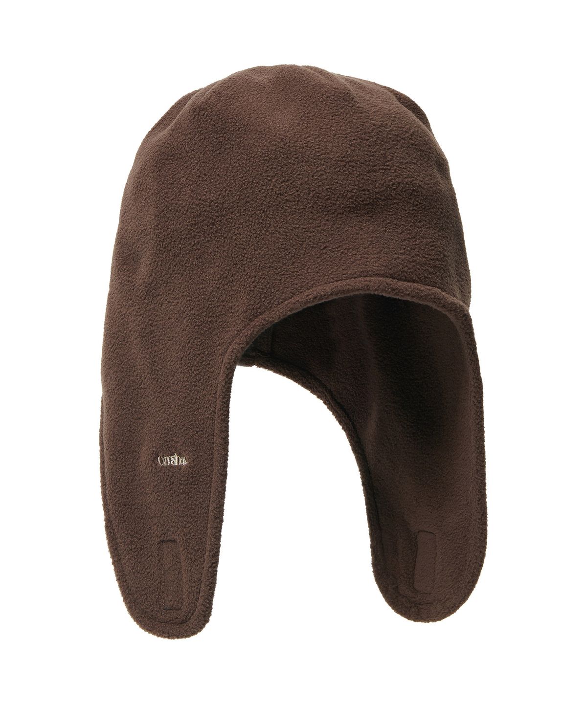 아워쉐입(OURRSHAPE) Fleece Ear Flap Beanie - Coffee Brown