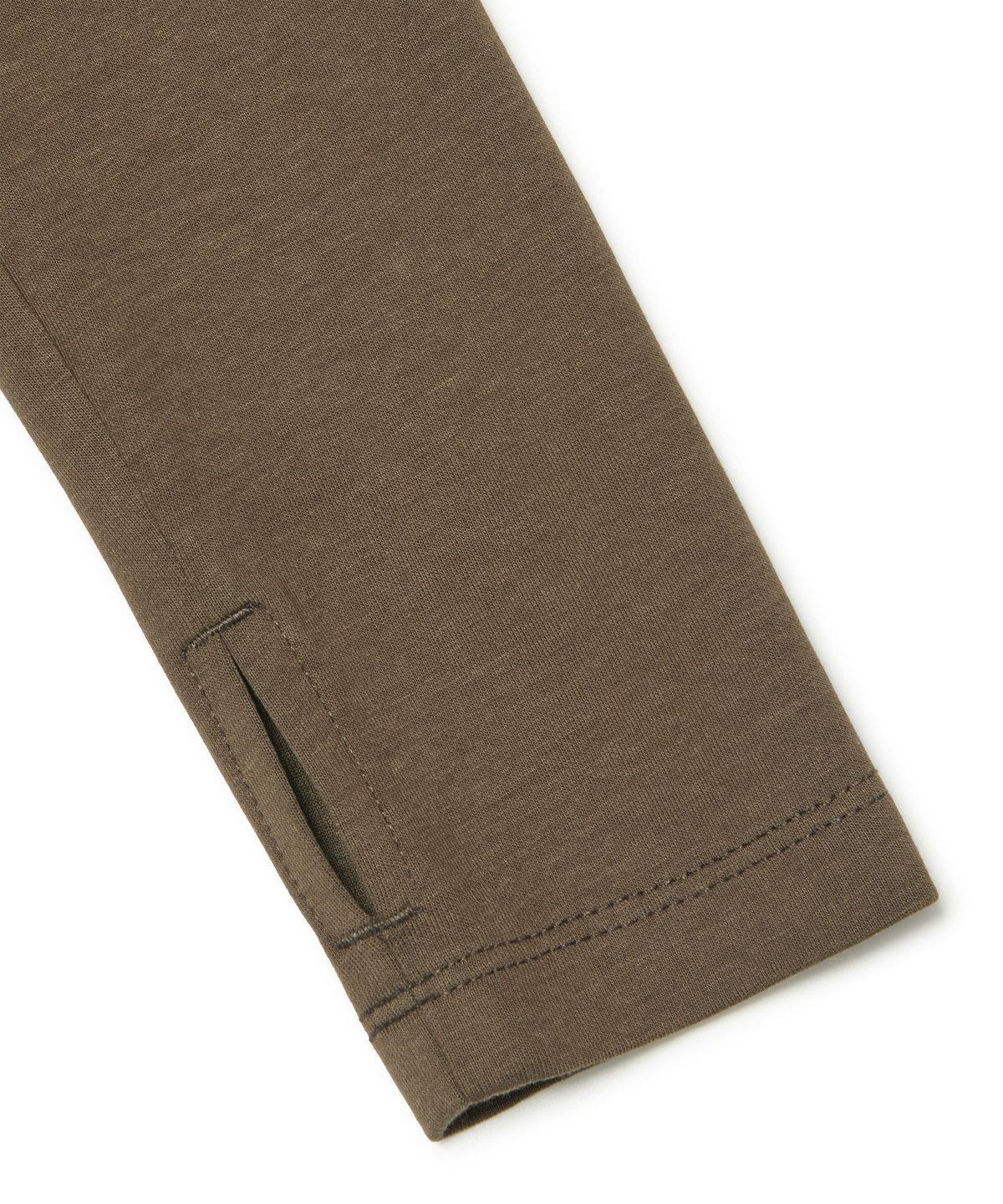 아워쉐입(OURRSHAPE) Relaxed Slim Zip-Up - Brown