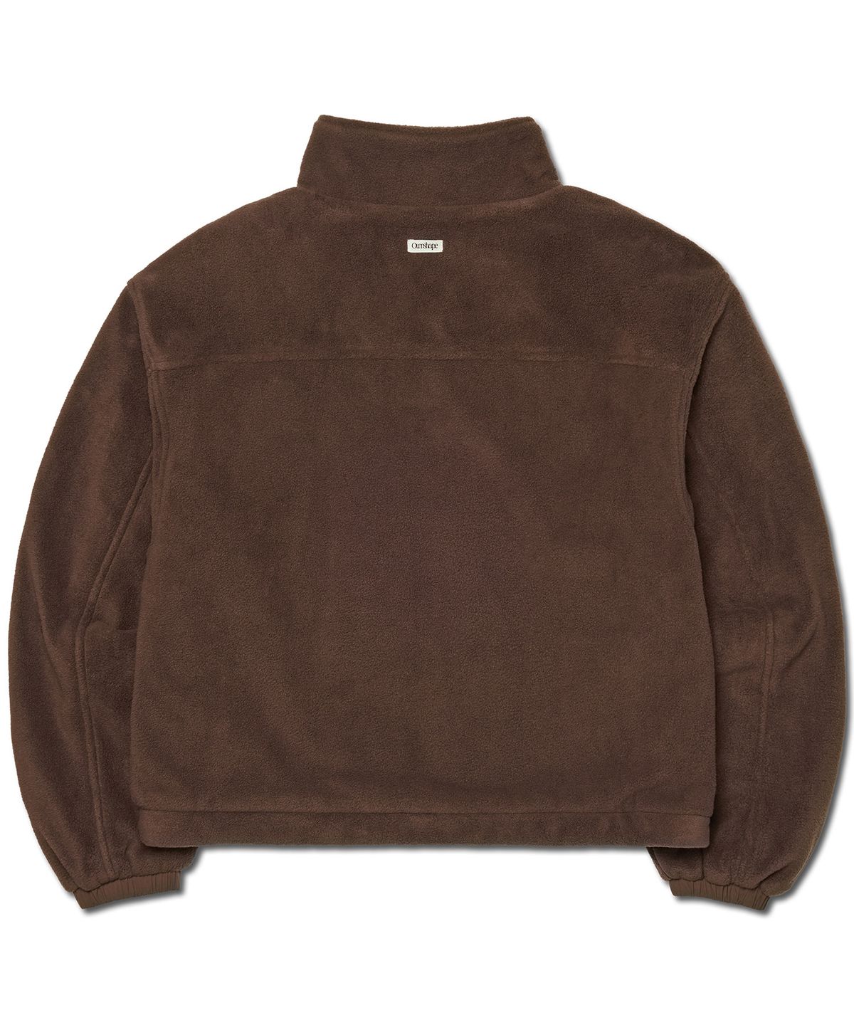 아워쉐입(OURRSHAPE) Over Shape Fleece Zip Up - Coffee Brown