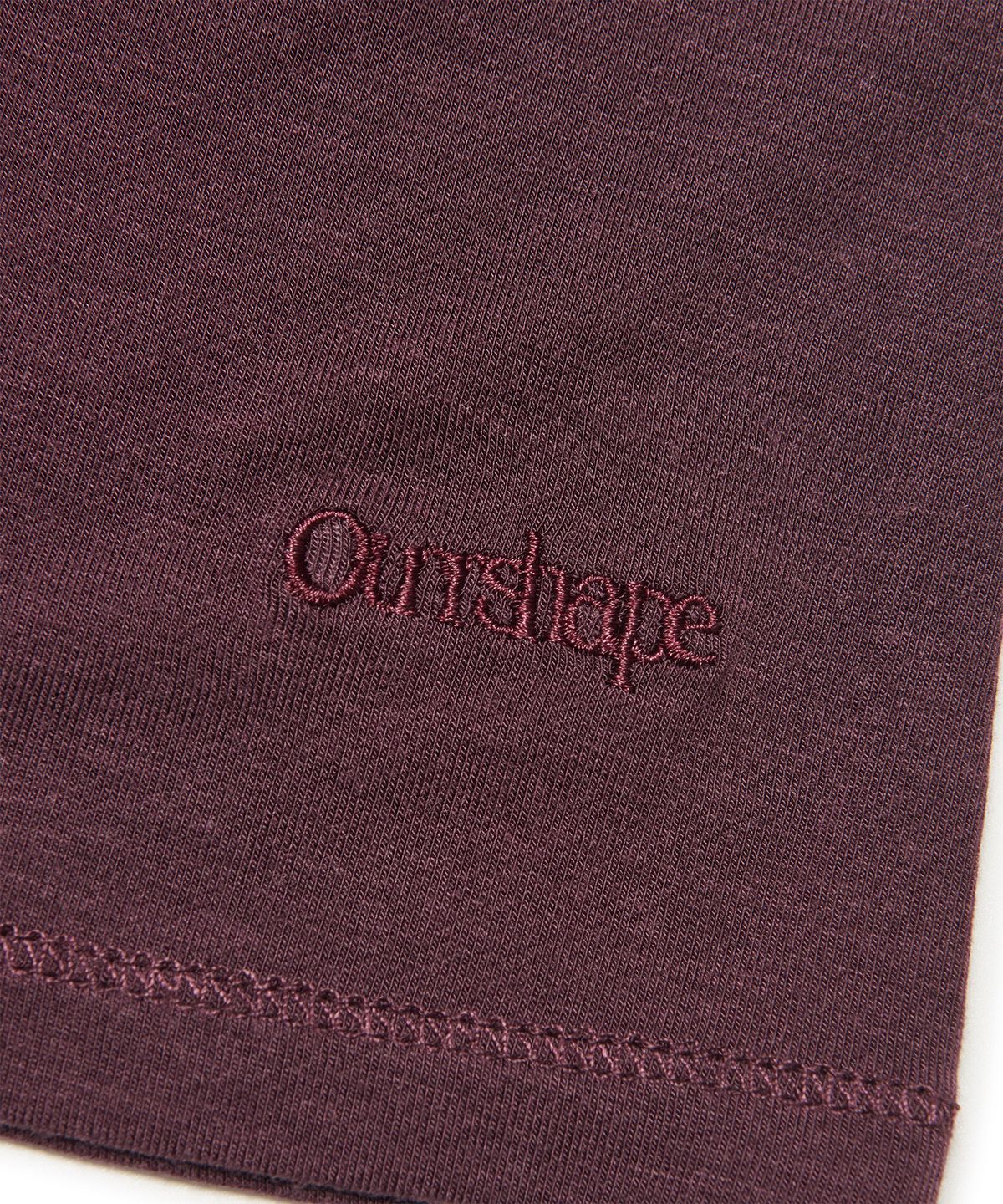 아워쉐입(OURRSHAPE) Button Point Slim Cardigan - Wine