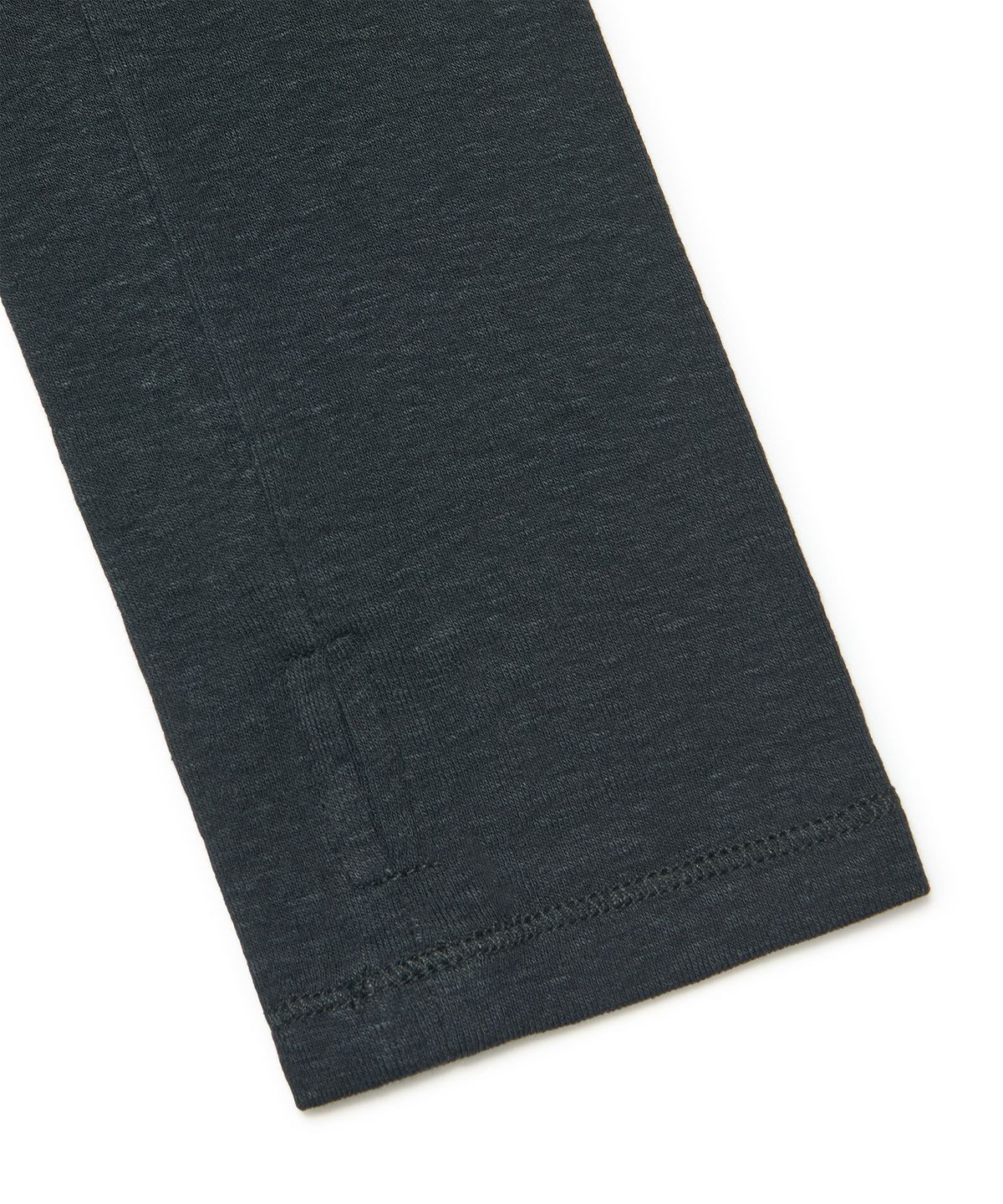 아워쉐입(OURRSHAPE) Open Snap Slim Longsleeve - Black