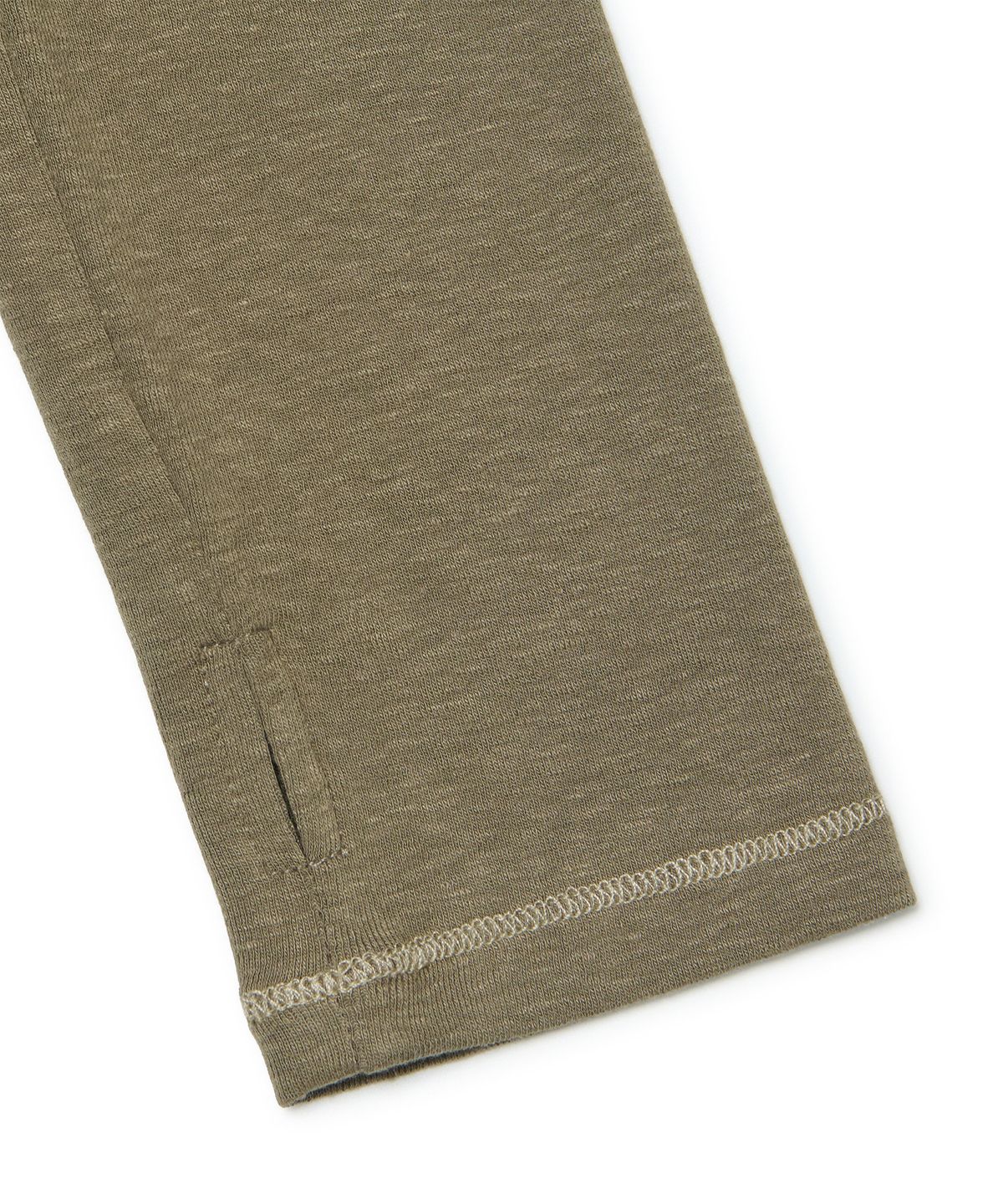 아워쉐입(OURRSHAPE) Open Snap Slim Longsleeve - Khaki Brown