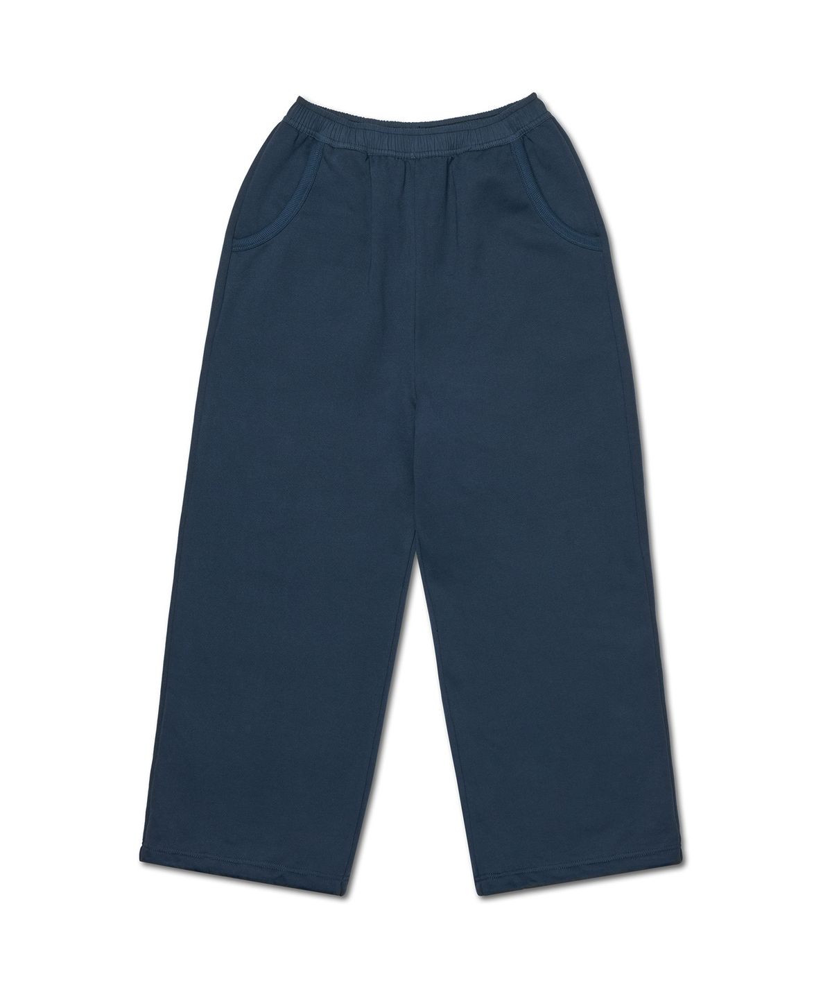 아워쉐입(OURRSHAPE) Woven Waist Sweat Pants - Dark Navy