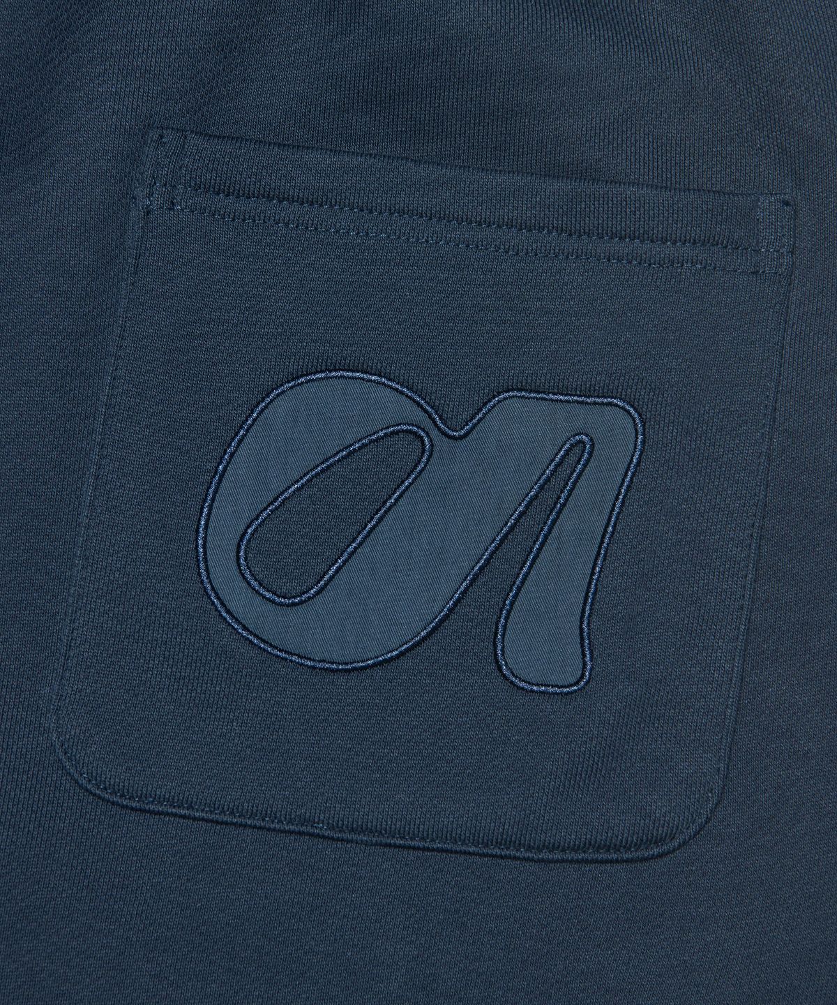 아워쉐입(OURRSHAPE) Woven Waist Sweat Pants - Dark Navy