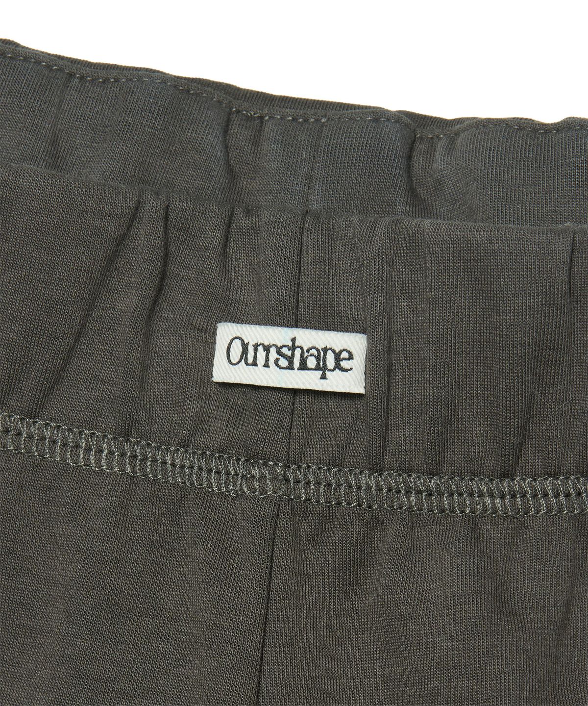 아워쉐입(OURRSHAPE) Tied Boots Cut Pants - Charcoal