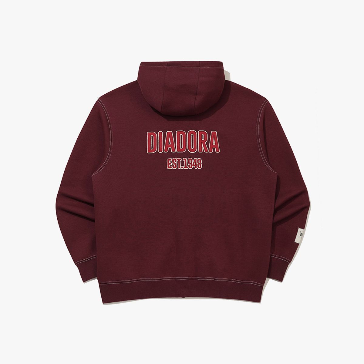 디아도라(diadora) 컴포트모션 후드 집업 자켓 RED