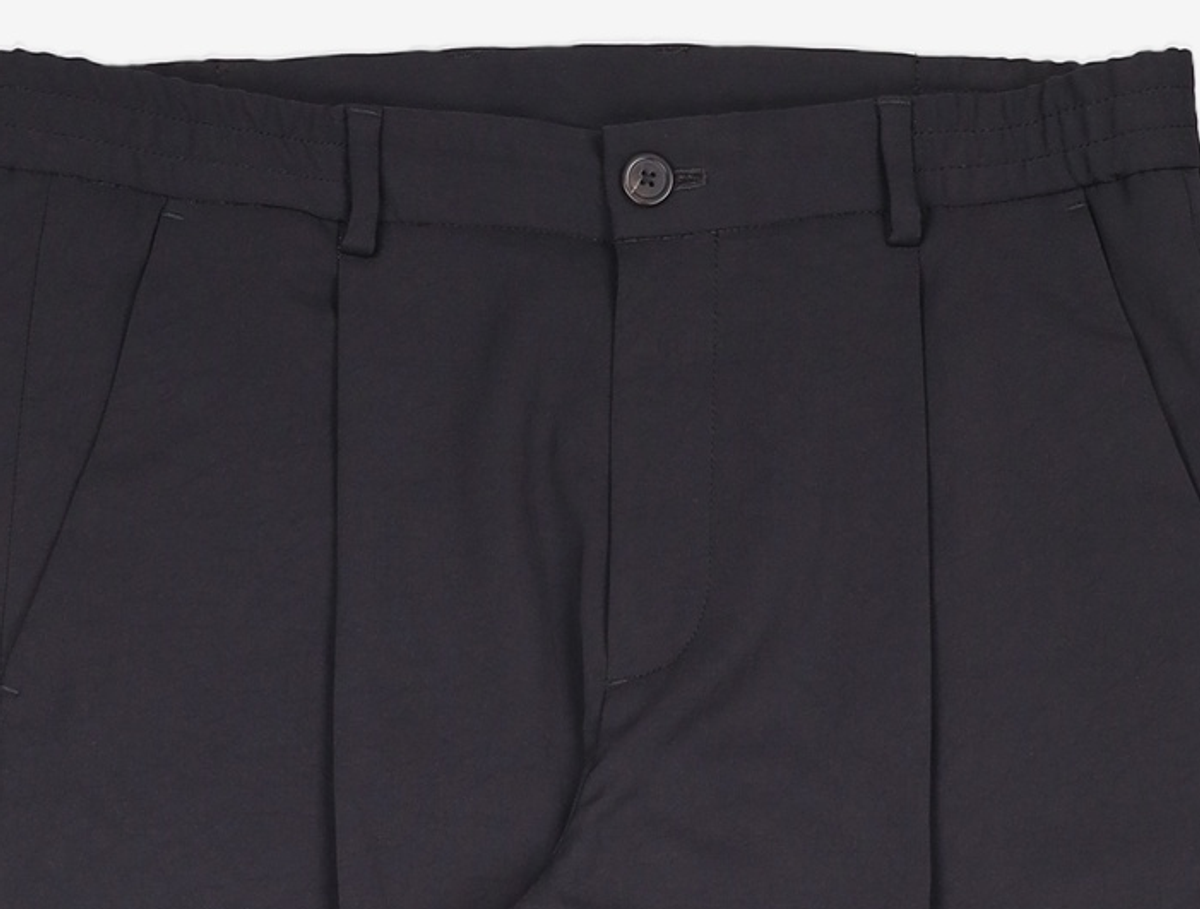 커스텀멜로우(CUSTOMELLOW) black baggy fit pants _CWPAM21335BKX 82-92