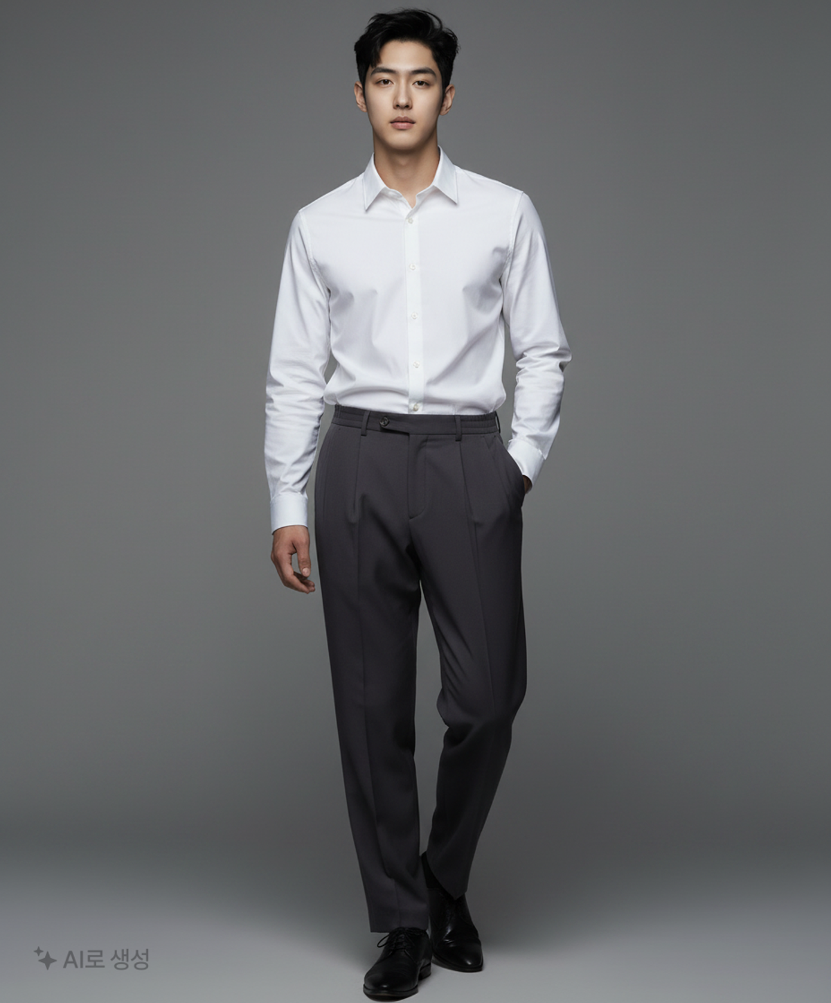 커스텀멜로우(CUSTOMELLOW) black baggy fit pants _CWPAM21335BKX 82-92
