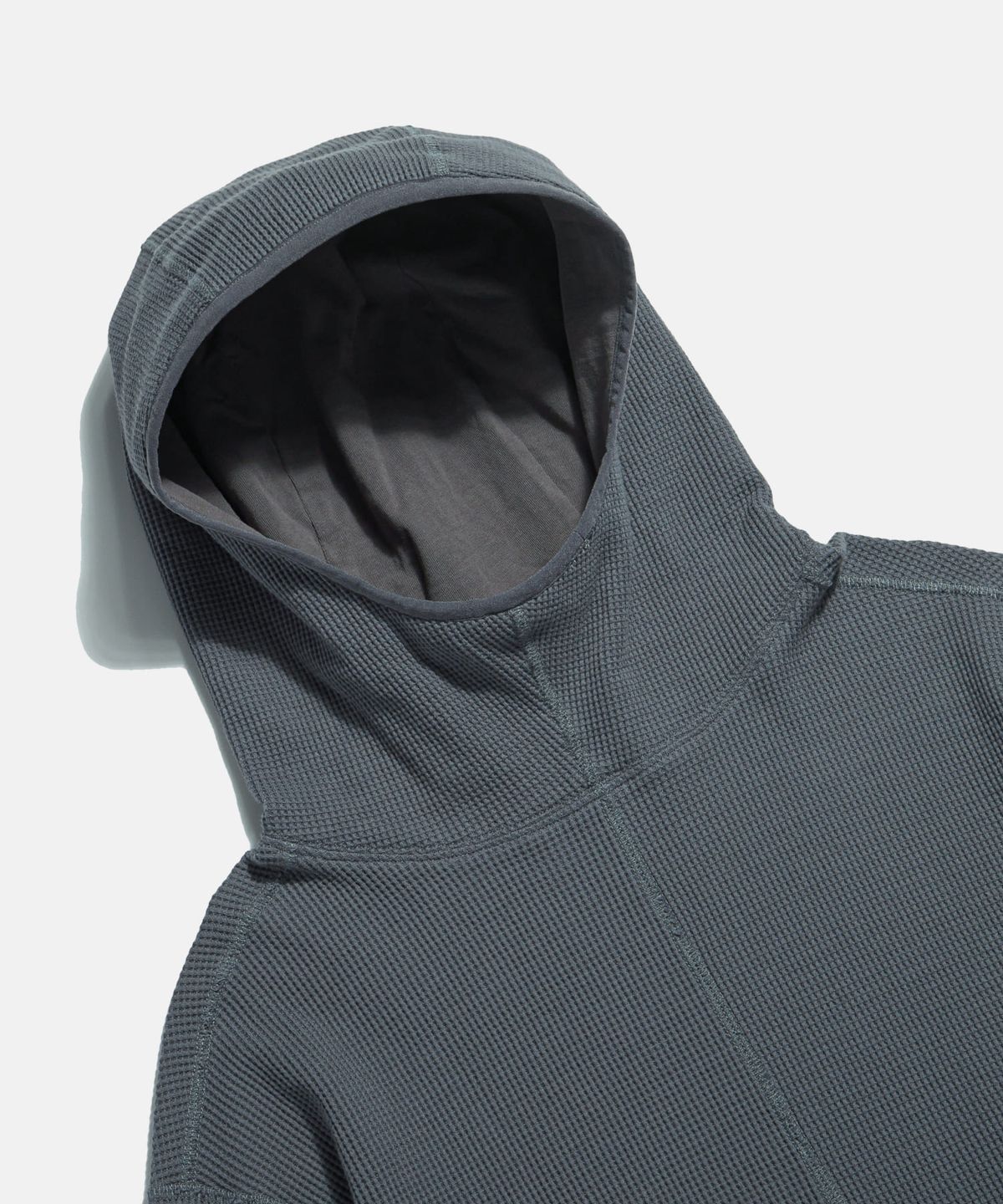 에스피오나지(ESPIONAGE) Utility Waffle Hoodie Slate