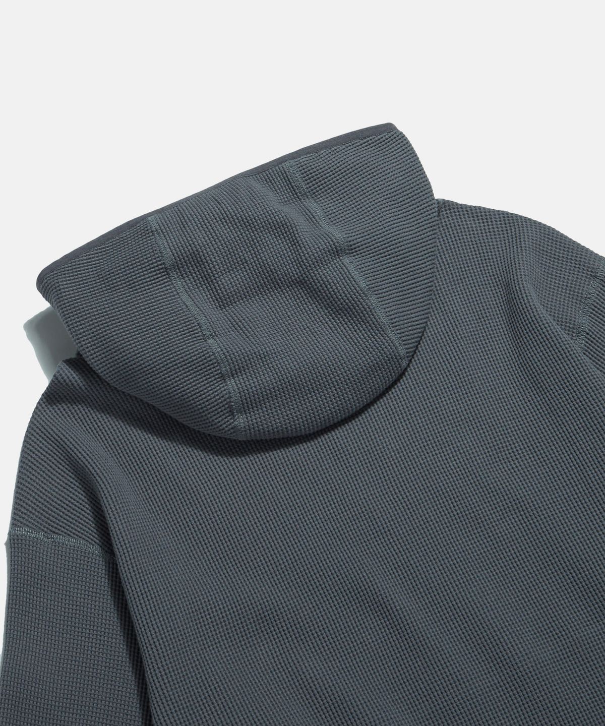 에스피오나지(ESPIONAGE) Utility Waffle Hoodie Slate