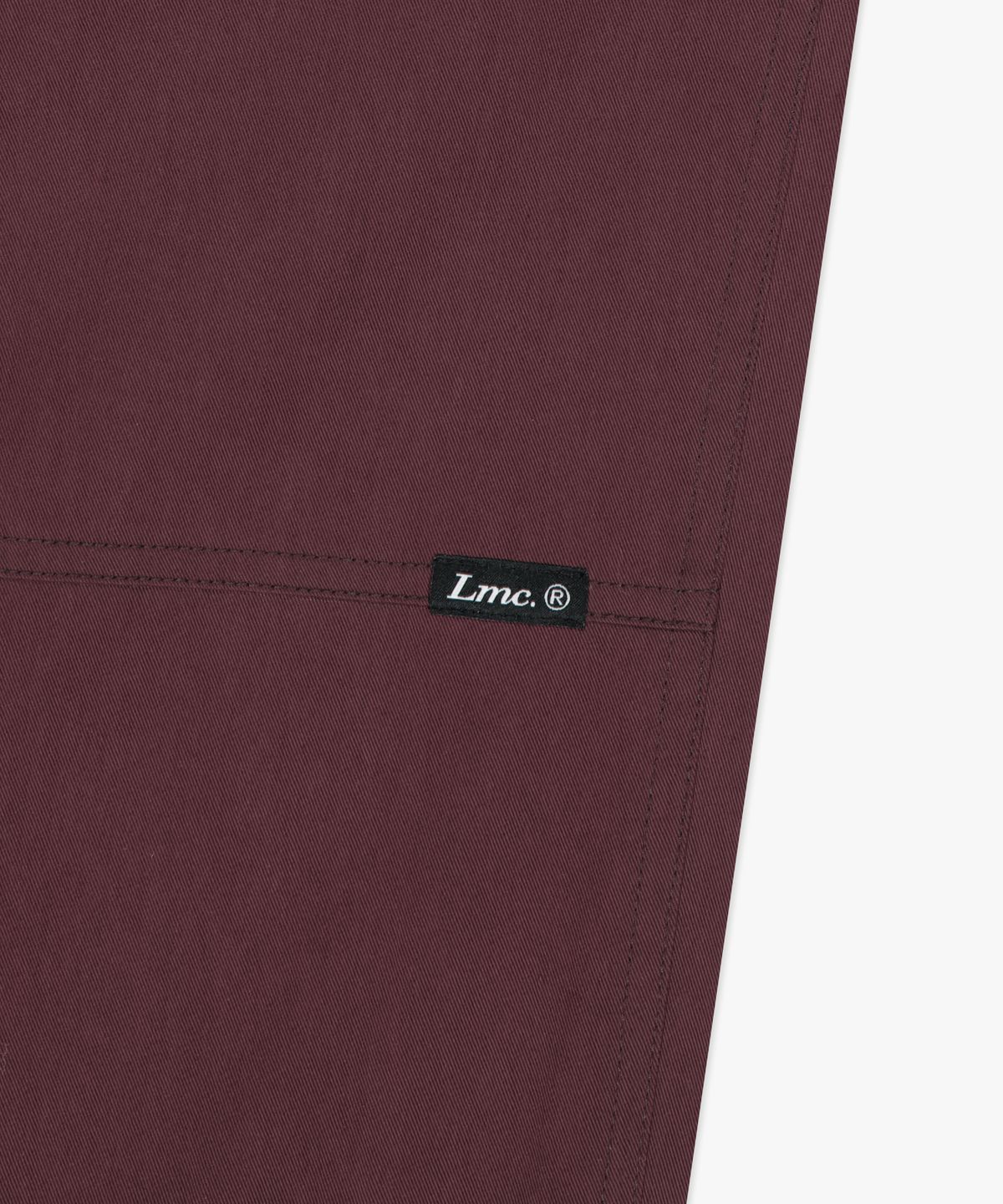 엘엠씨(LMC) WM PLEATS SKIRT LAYERED PANTS burgundy