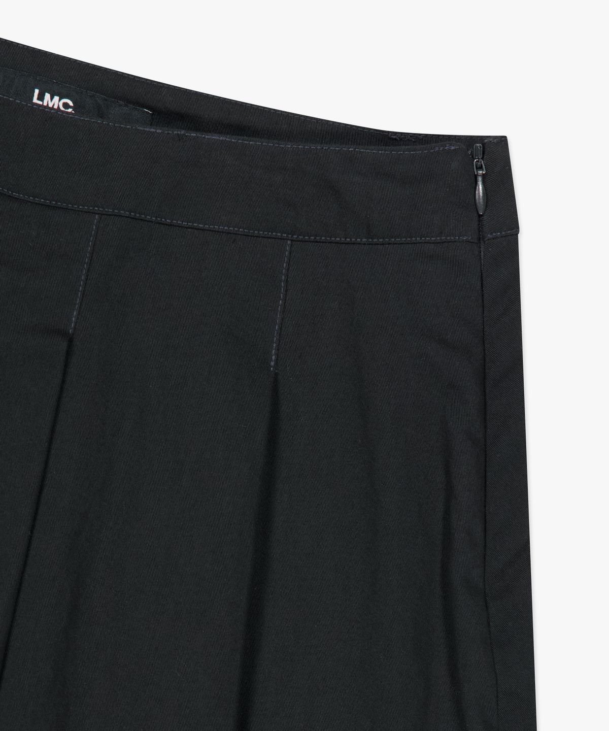 엘엠씨(LMC) WM PLEATS SKIRT LAYERED PANTS black
