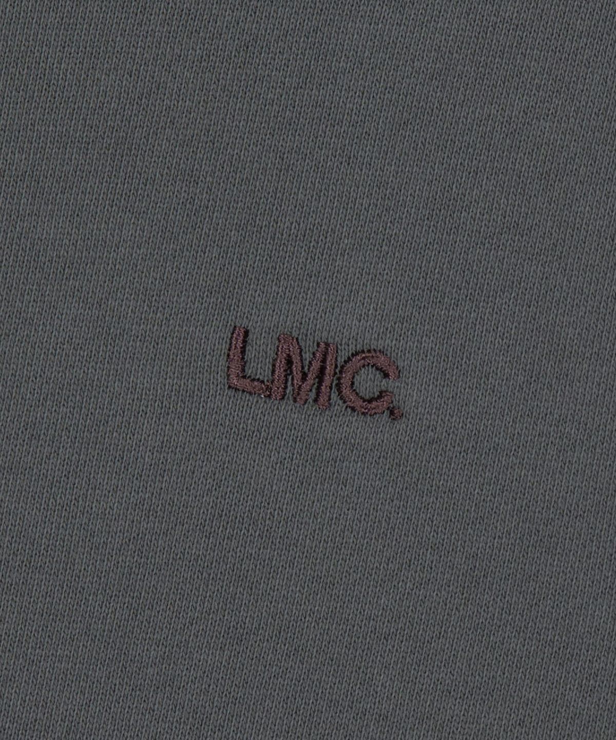 엘엠씨(LMC) WM COLOR BLOCK RAGLAN ZIP UP HOODIE charcoal