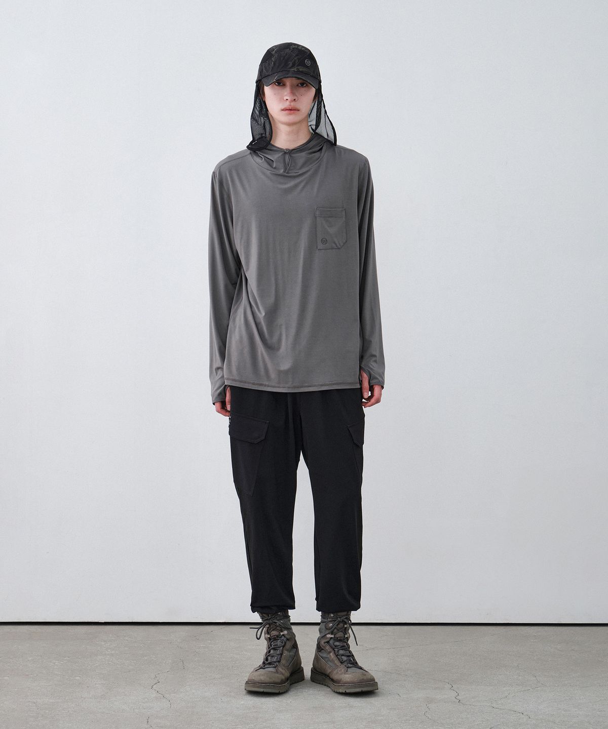 힐리먼트(HELEMENT) 웨이딩 테크 조거 팬츠 (BLACK)