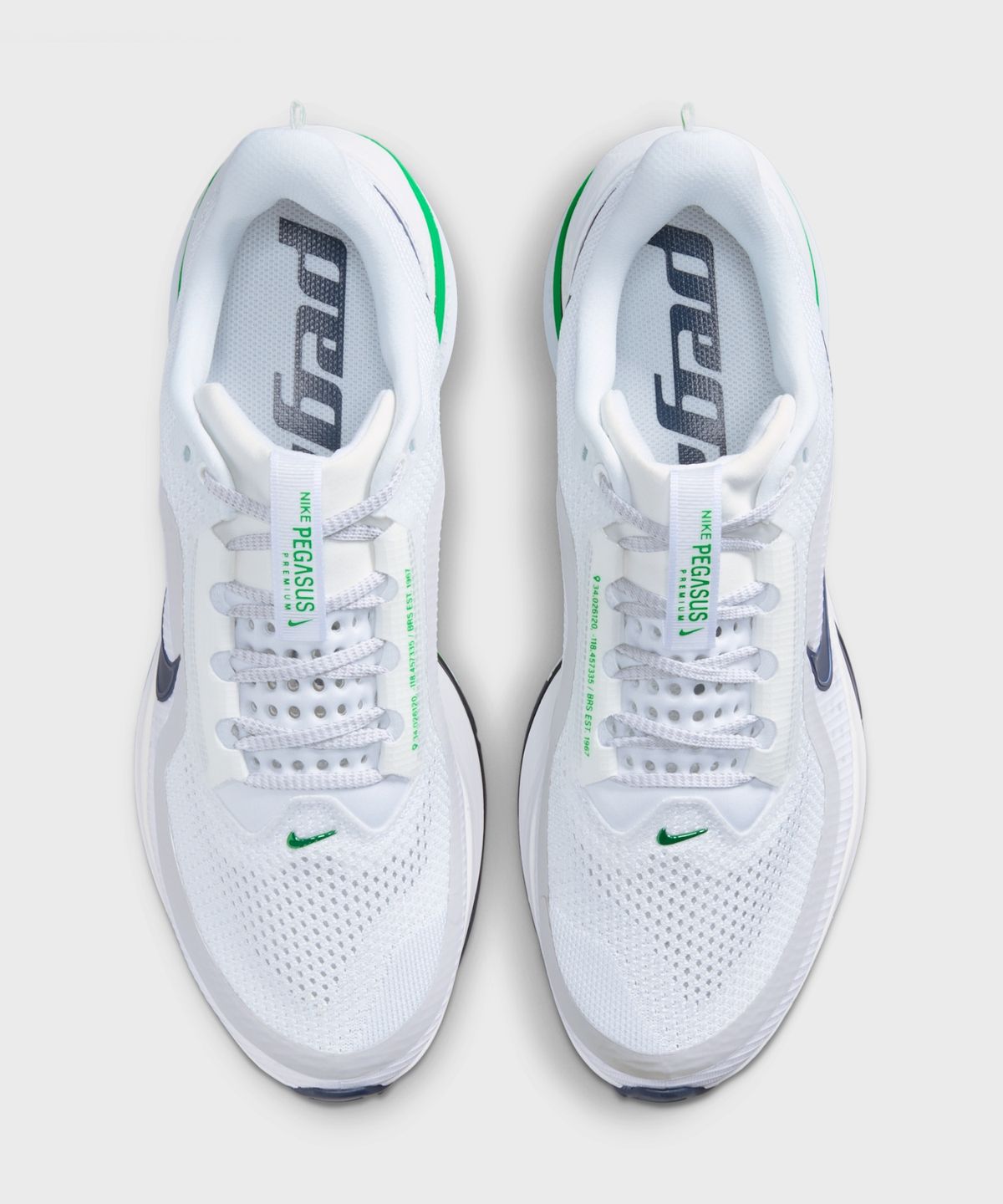 나이키(NIKE) 페가수스 프리미엄 M - 화이트:미드나이트 네이비:그린 스파크 / HQ2592-110