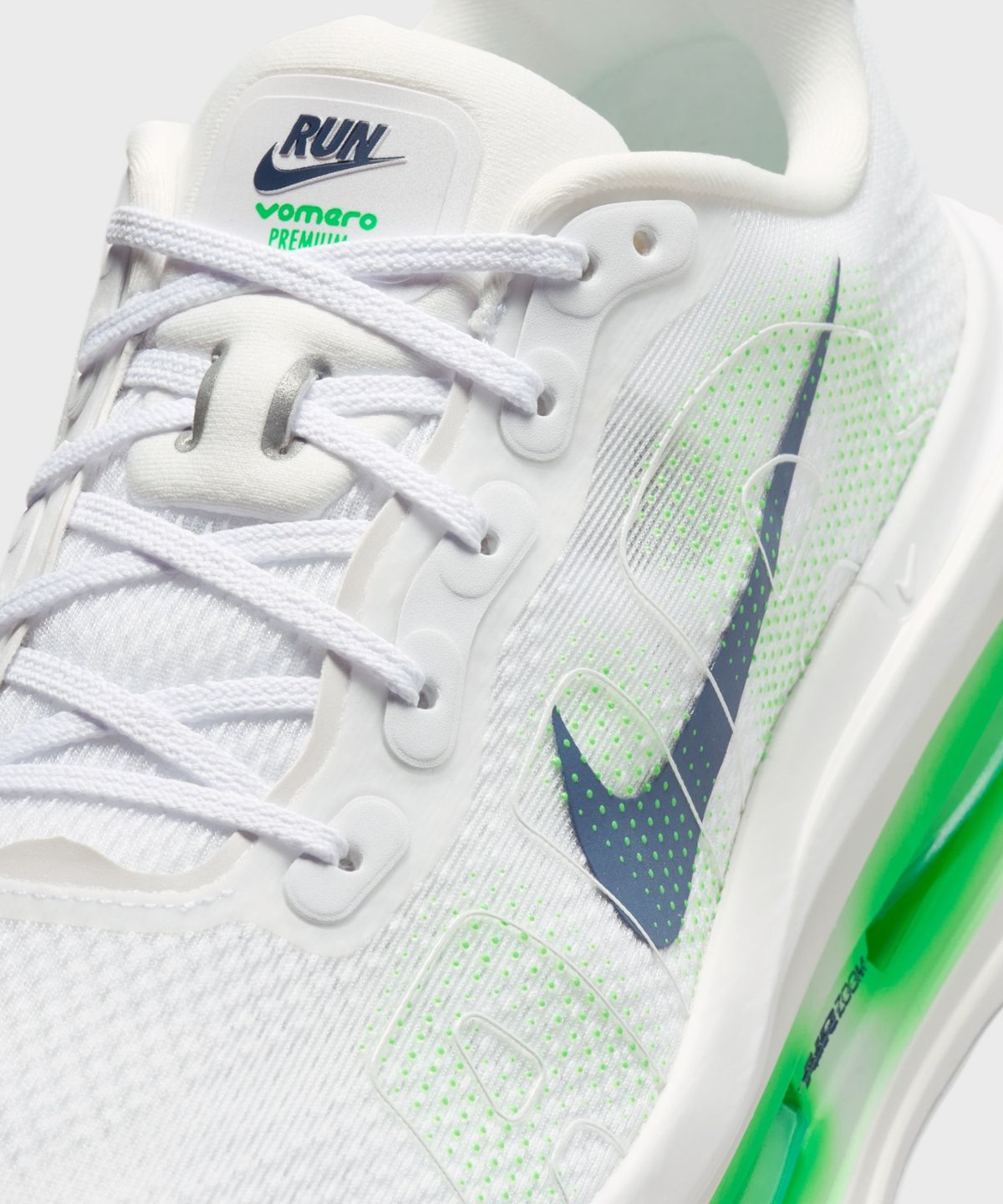 나이키(NIKE) 보메로 프리미엄 M - 화이트:그린 스파크:서밋 화이트:미드나이트 네이비 / HQ2050-102