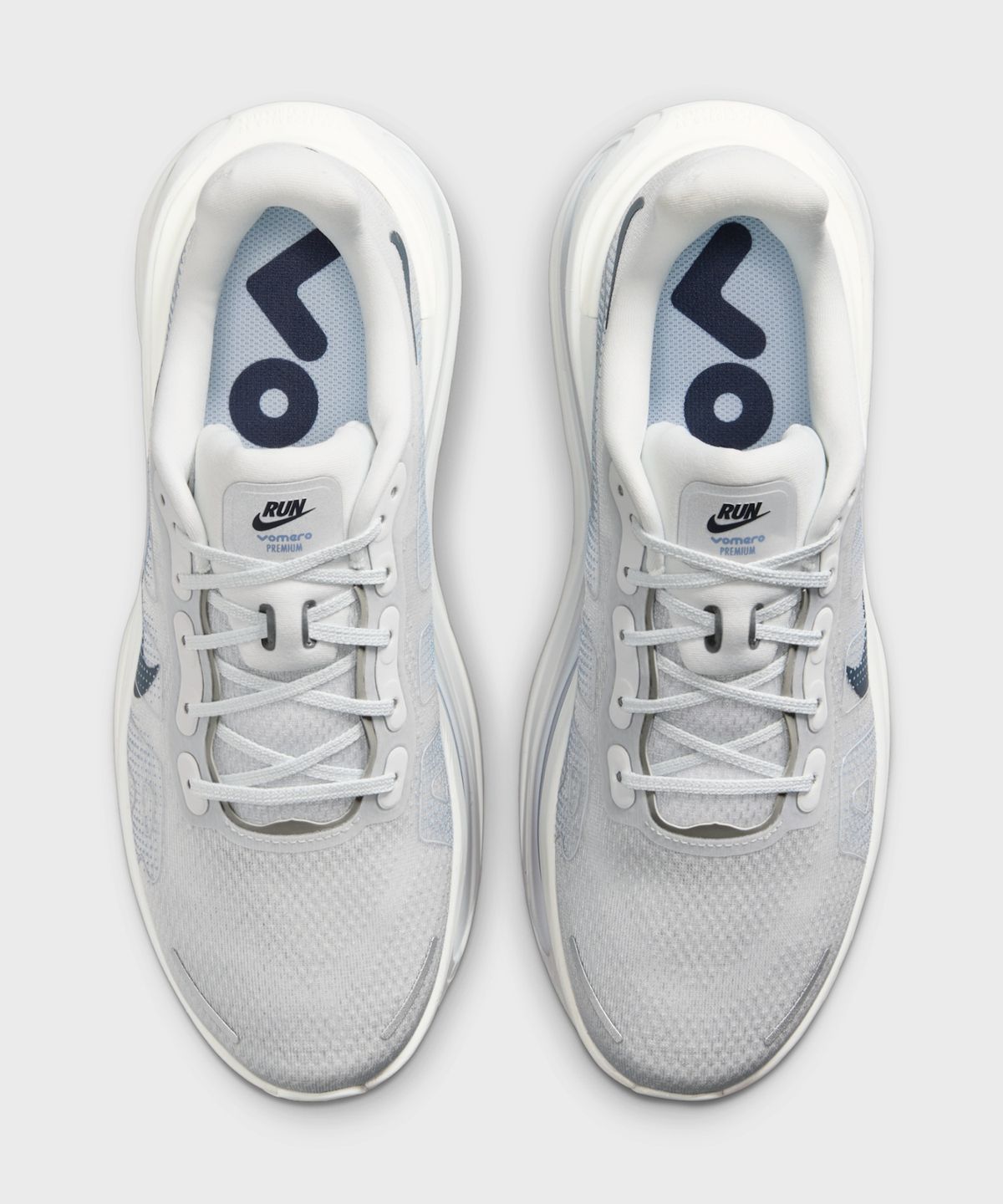 나이키(NIKE) 보메로 프리미엄 W - 오프 화이트:그레이 포그:울프 그레이:다크 옵시디언 / HQ2050-104