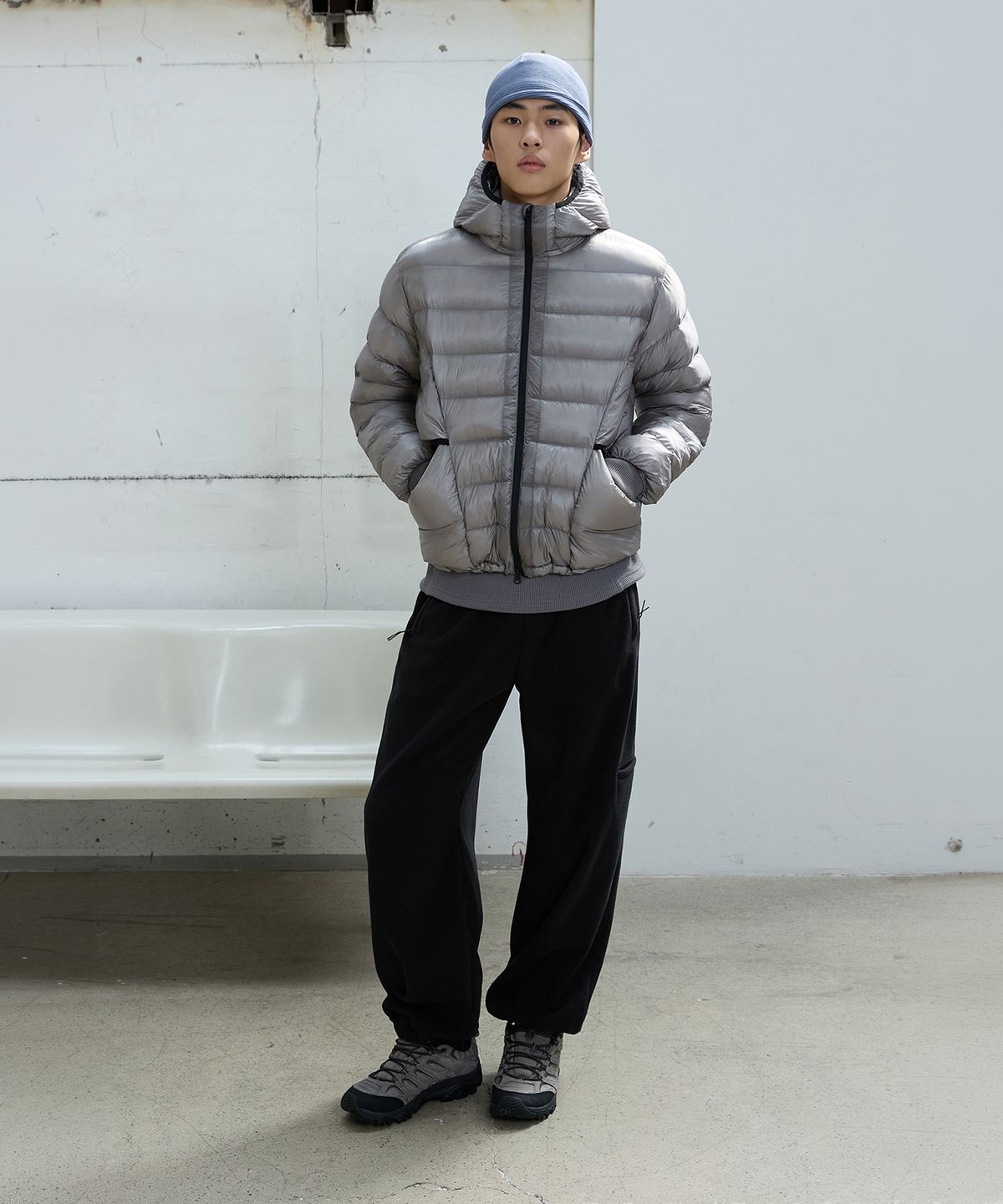 미치코런던 스포츠(MICHIKO LONDON SPORTS) 유틸리티 플리스 조거 팬츠 블랙
