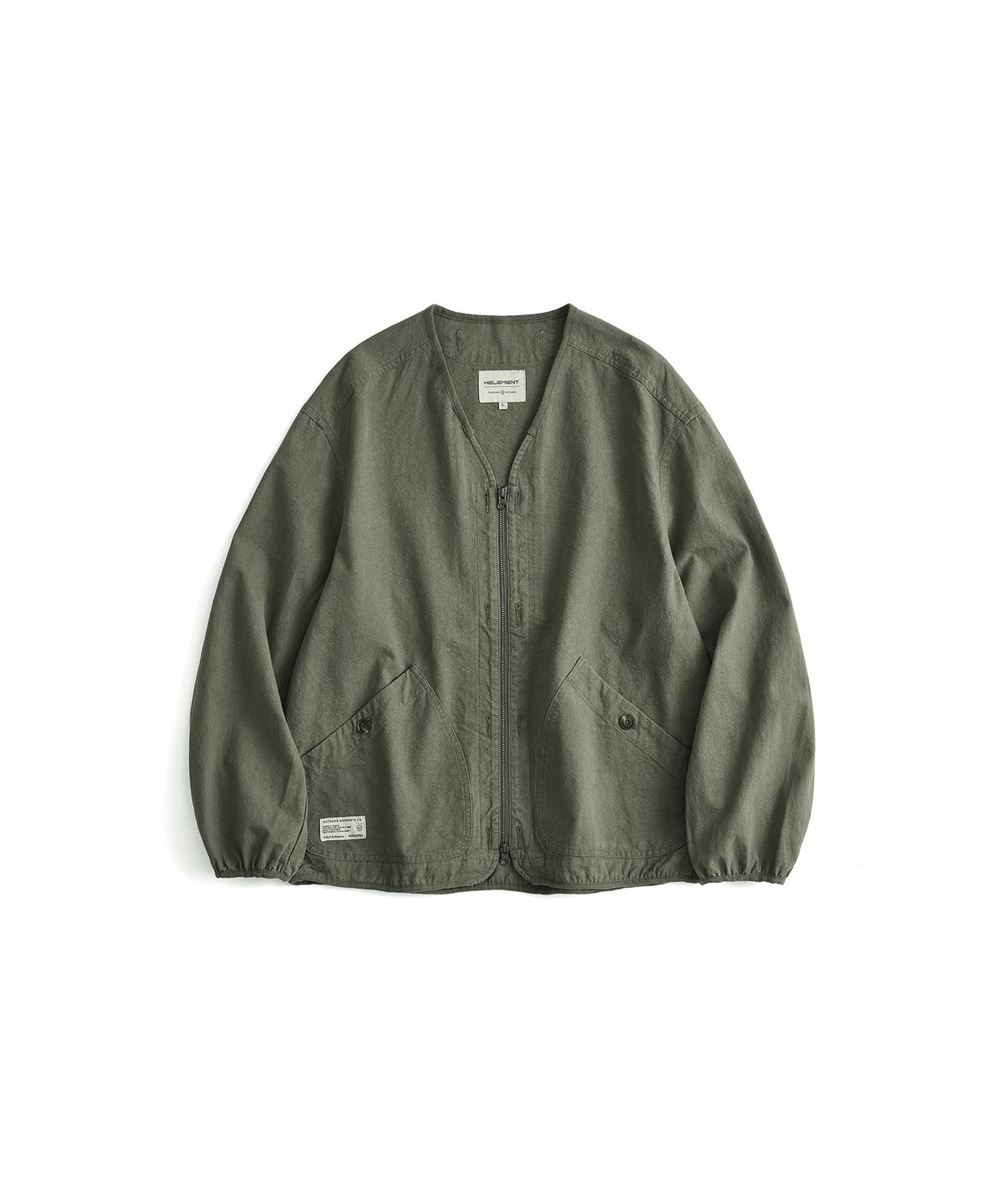 힐리먼트(HELEMENT) 워시드 릿지 자켓 (KHAKI)