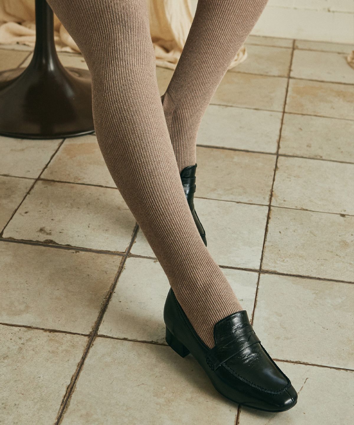 삭스타즈(SOCKSTAZ) STB021 코튼 립 타이즈 (8 Colors)