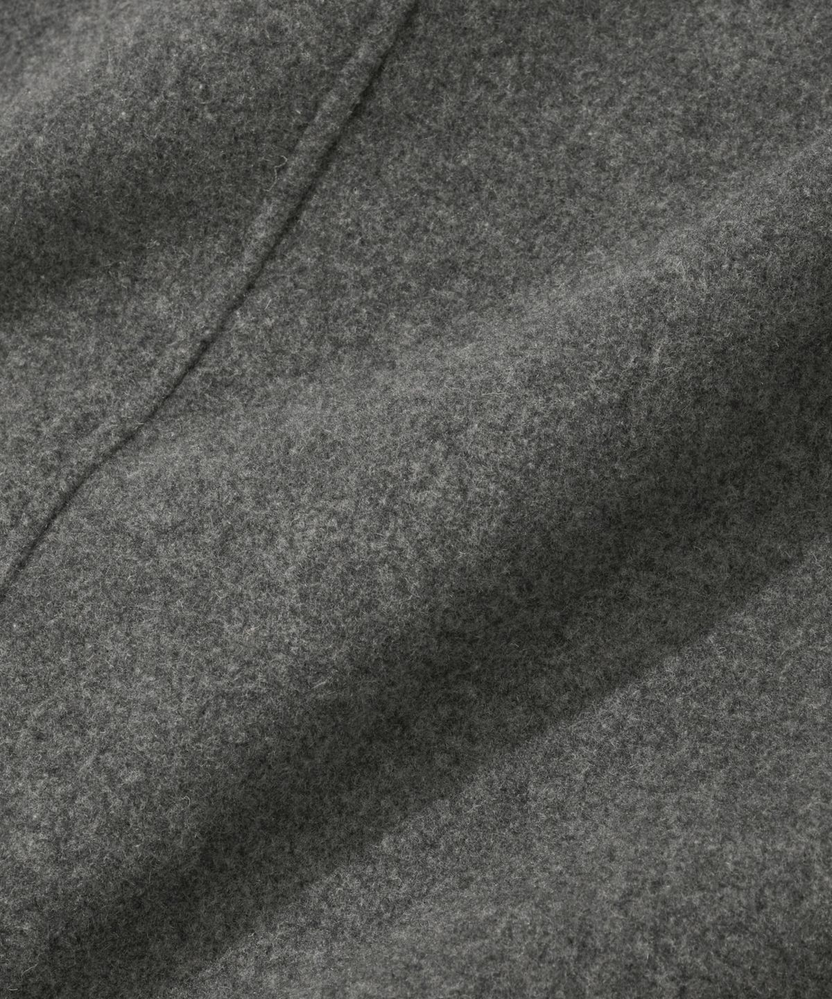키뮤어(KIIMUIR) [Drape Wool] 캐시미어블렌드 세미오버핏 발마칸 코트_그레이