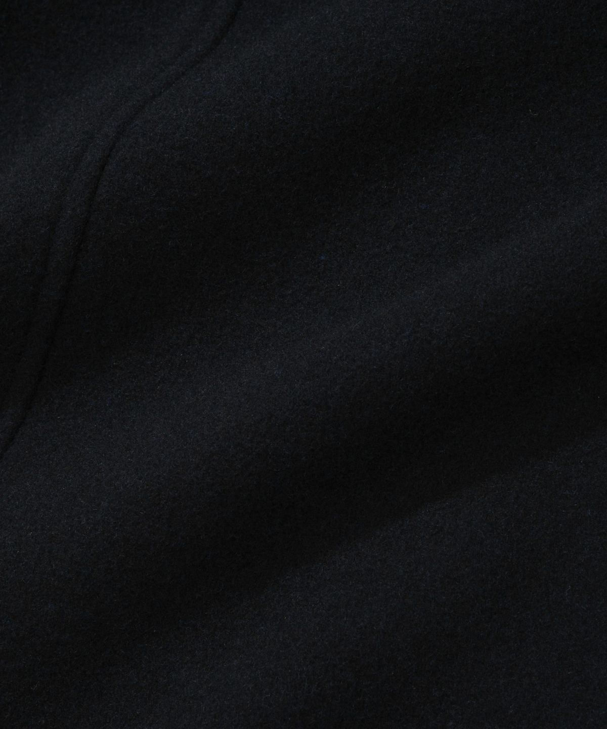 키뮤어(KIIMUIR) [Drape Wool] 캐시미어블렌드 세미오버핏 발마칸 코트_네이비