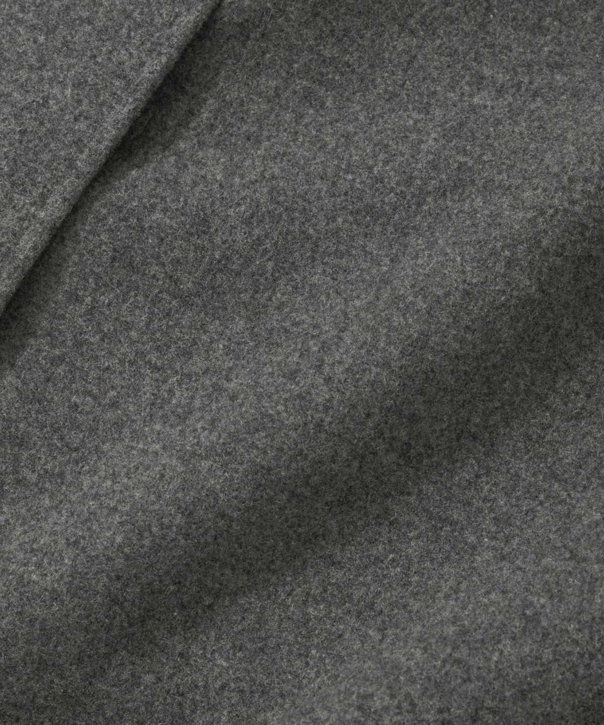 키뮤어(KIIMUIR) [Drape Wool] 캐시미어블렌드 세미오버핏 발마칸 로브코트_그레이