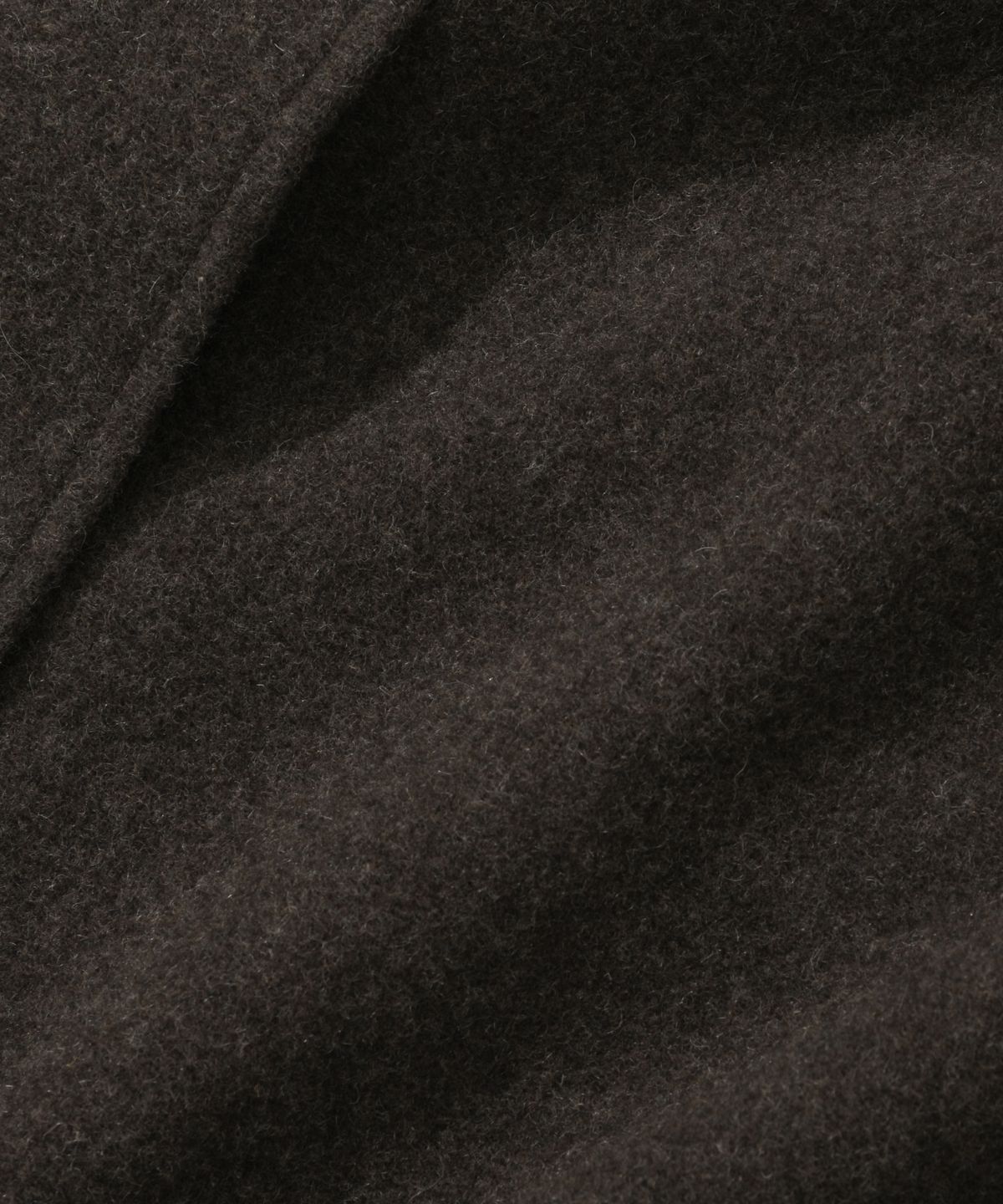 키뮤어(KIIMUIR) [Drape Wool] 캐시미어블렌드 세미오버핏 발마칸 로브코트_브라운