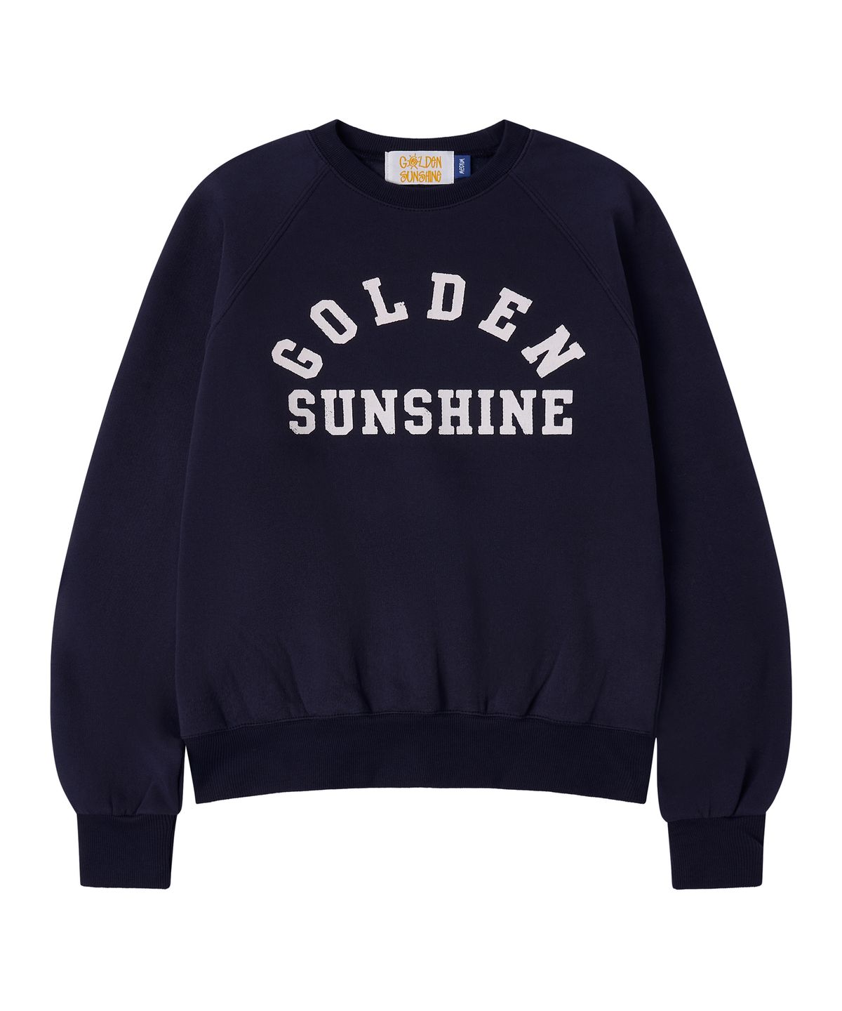 골든선샤인(GOLDEN SUNSHINE) SOFT RAGLAN SWEATSHIRTS_Navy