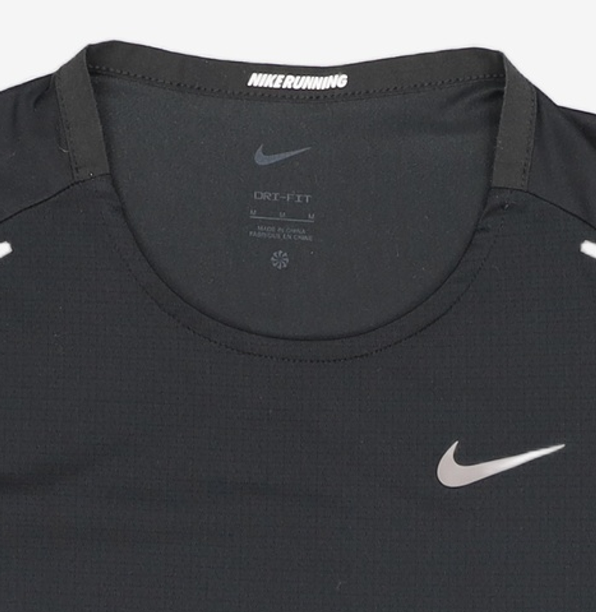 나이키(NIKE) 드라이 핏 라이즈 365 반소매 러닝 탑 M - 블랙 / CZ9185-013 M