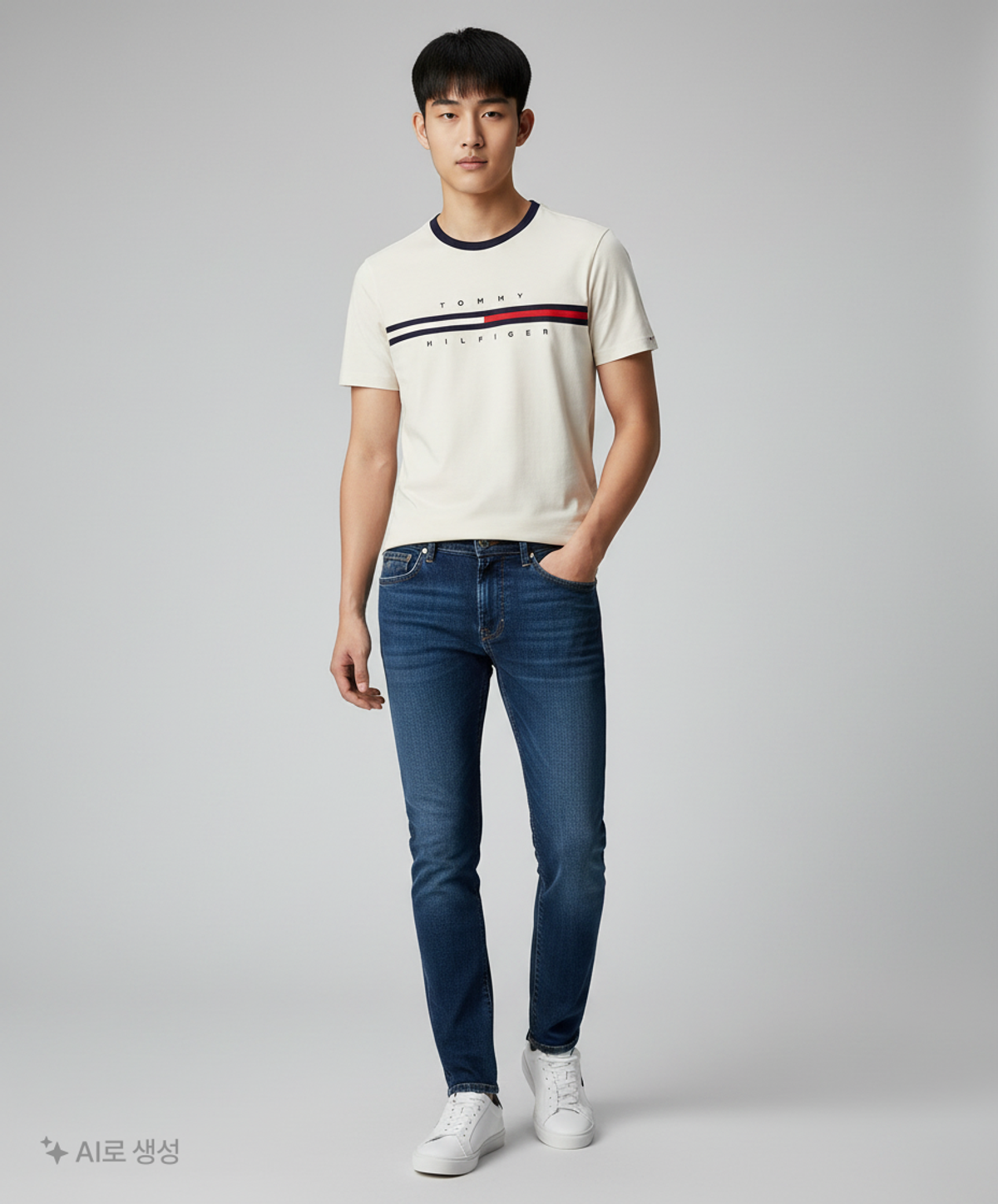 타미힐피거(TOMMY HILFIGER) 반소매 티셔츠 S/P