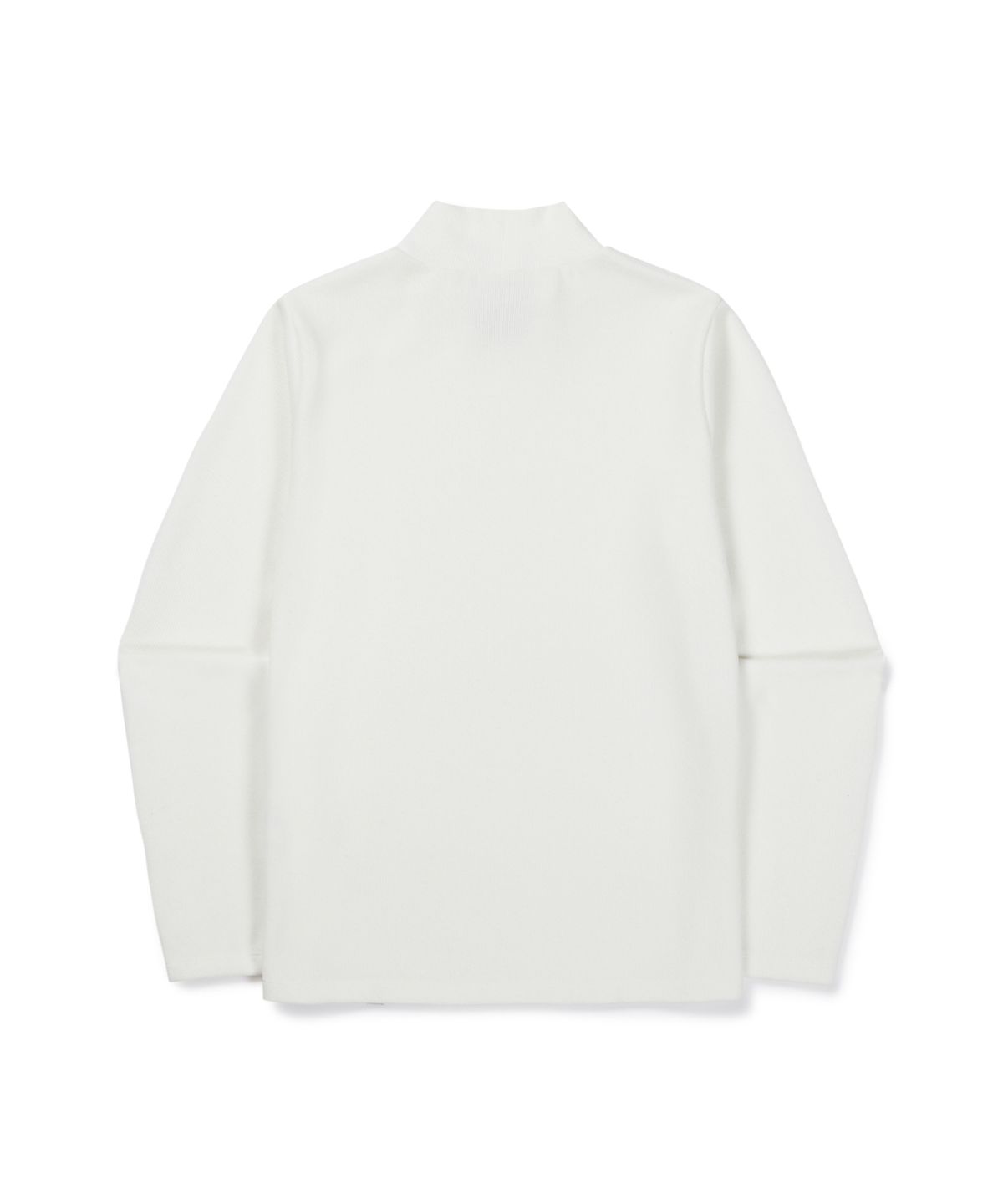 스노우피크 어패럴(SNOWPEAK APPAREL) 골지 여성 모크넥 긴팔 티셔츠 (S26FWFTL33) Off White