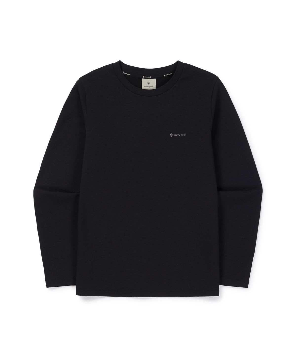 스노우피크 어패럴(SNOWPEAK APPAREL) 퀵드라이 여성 긴팔 티셔츠 (S26FWFTL15) Black