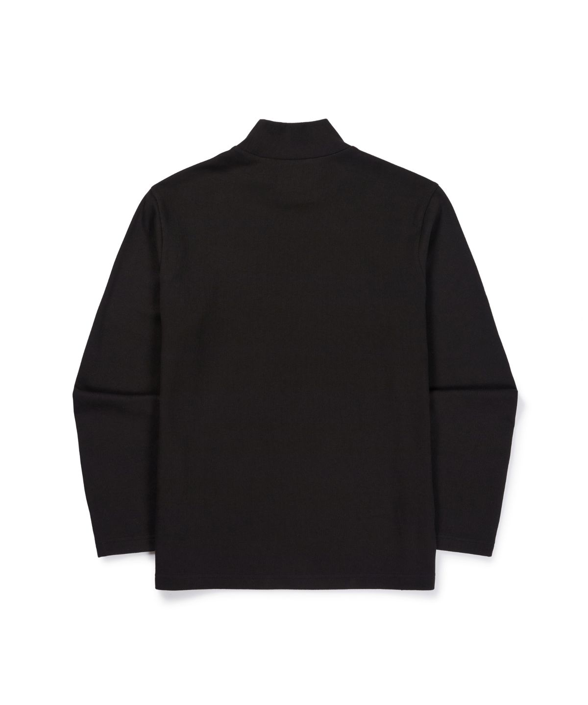 스노우피크 어패럴(SNOWPEAK APPAREL) 골지 모크넥 긴팔 티셔츠 (S26FMFTL32) Black