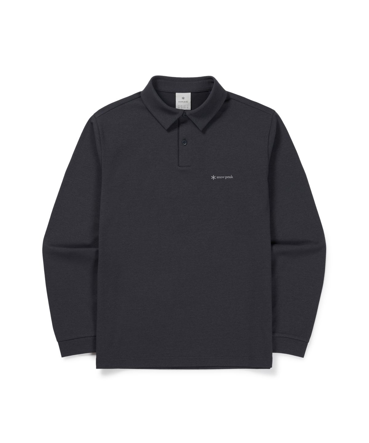 스노우피크 어패럴(SNOWPEAK APPAREL) 퀵드라이 폴로 긴팔 티셔츠 (S26FMFPS10) Dark Navy