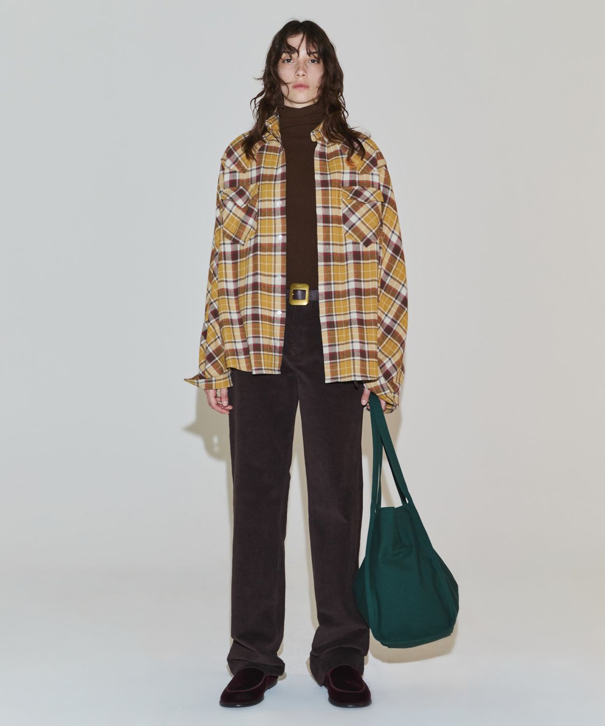 노앙(NOHANT) IVY WESTERN SHIRT YELLOW