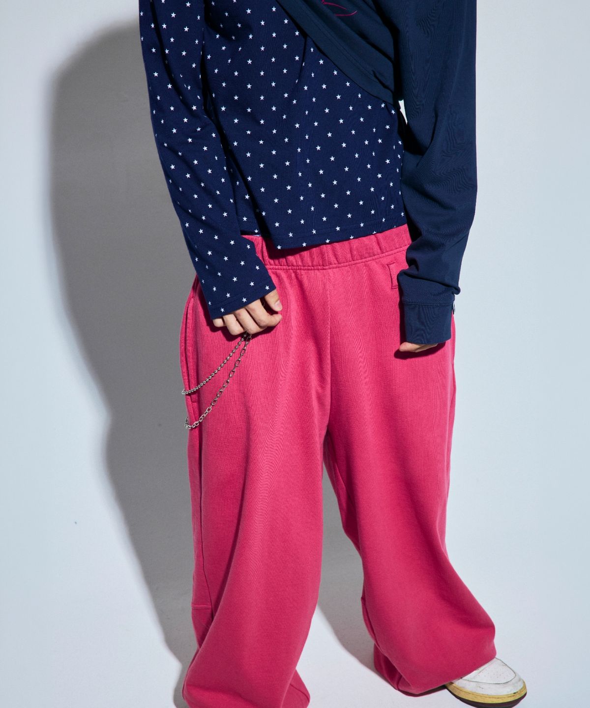 릿하우스사운드(LITHAUSOUND) Layerd Star Tee Navy
